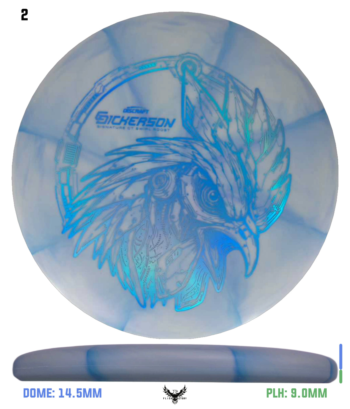 Discraft CT Swirl Roost - Chris Dickerson Signature Edition