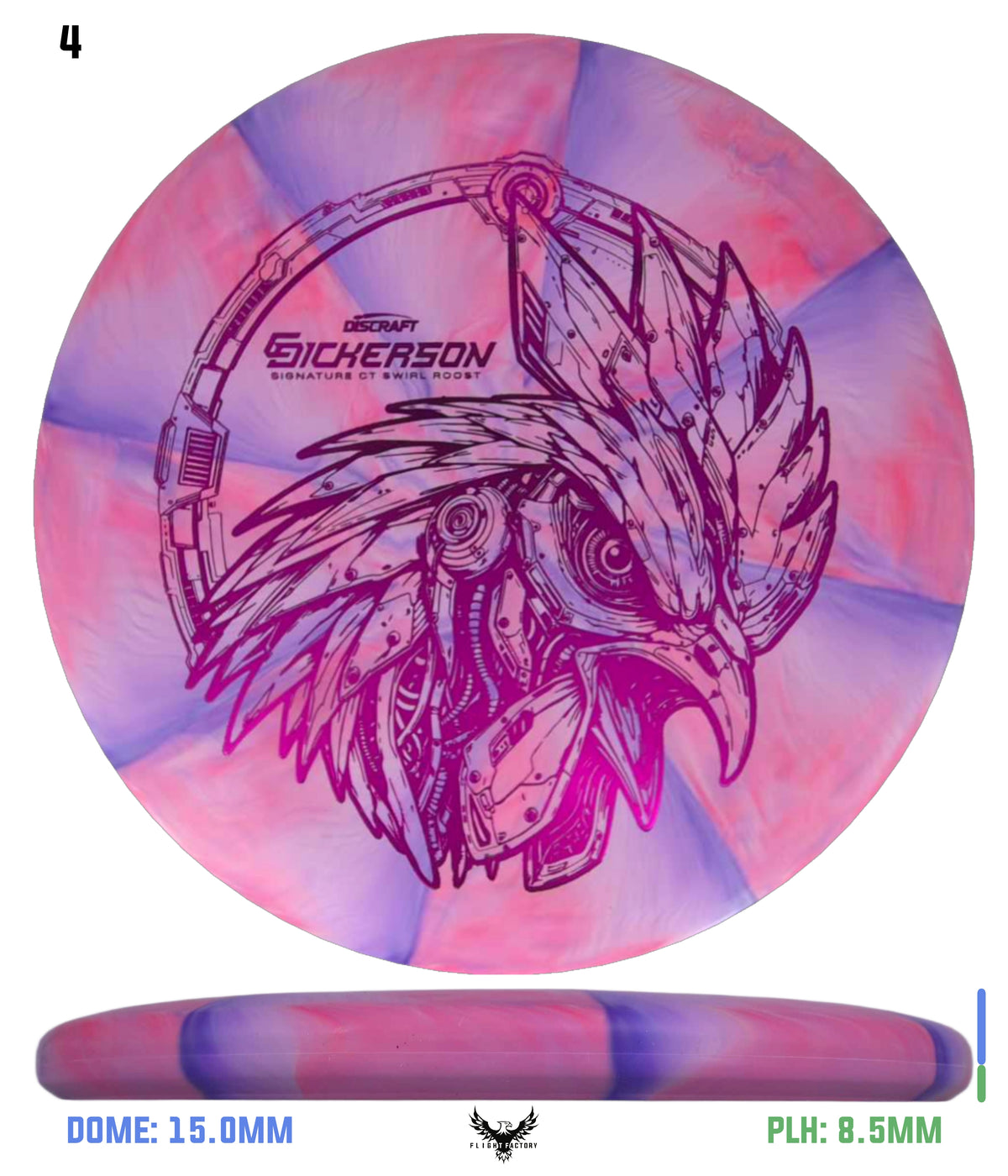 Discraft CT Swirl Roost - Chris Dickerson Signature Edition