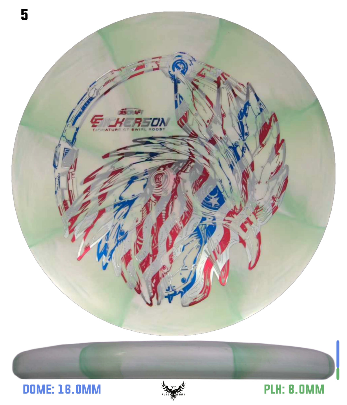 Discraft CT Swirl Roost - Chris Dickerson Signature Edition