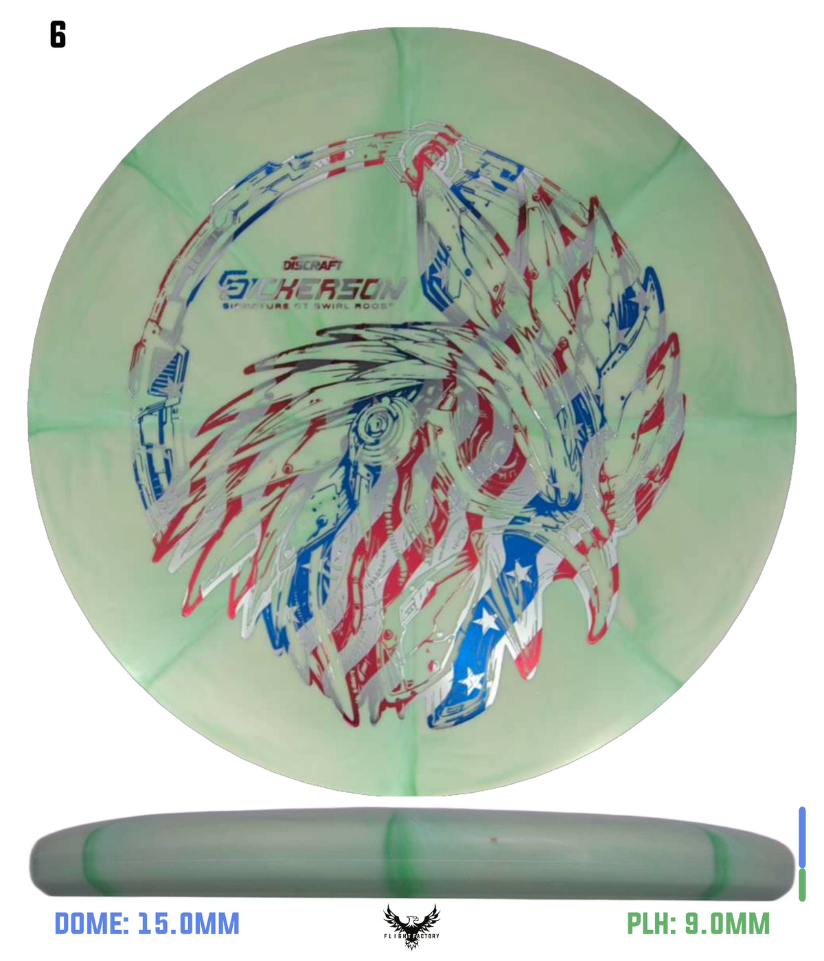 Discraft CT Swirl Roost - Chris Dickerson Signature Edition