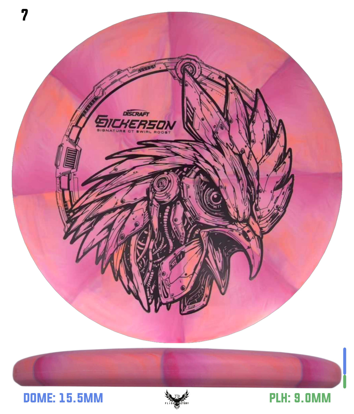 Discraft CT Swirl Roost - Chris Dickerson Signature Edition