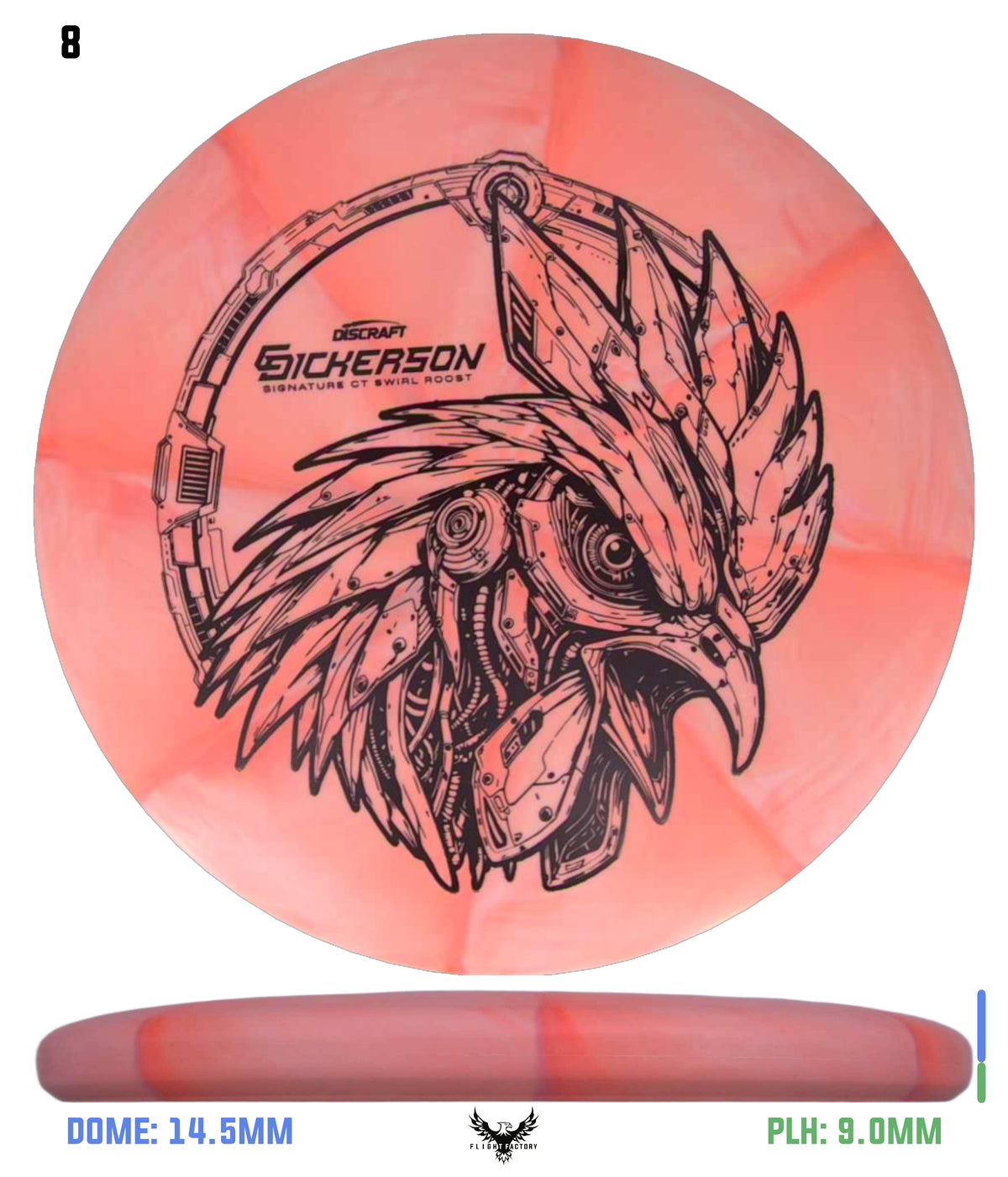 Discraft CT Swirl Roost - Chris Dickerson Signature Edition