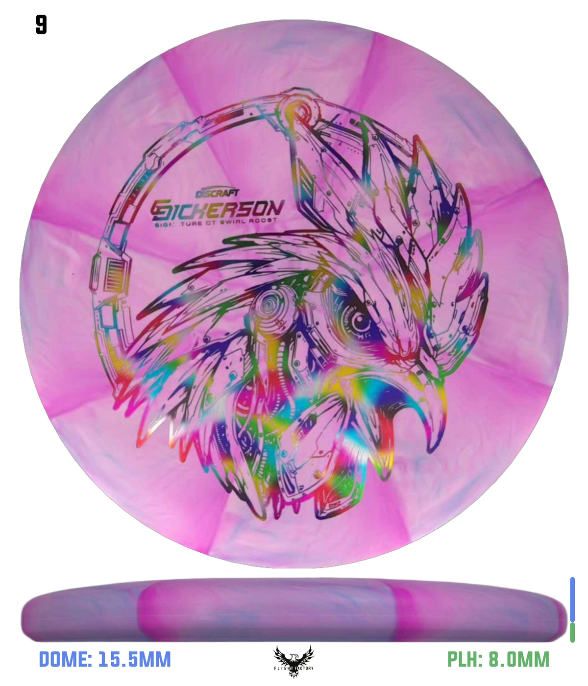 Discraft CT Swirl Roost - Chris Dickerson Signature Edition