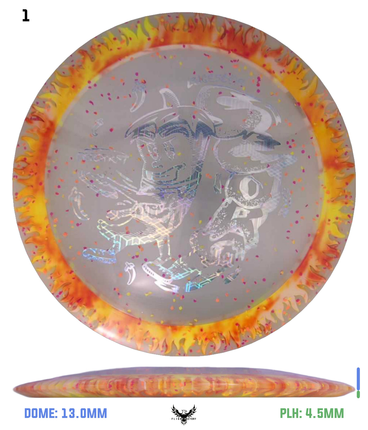 Discraft Fly Dye FuZed Scorch - Ledgestone 2025 Offseason