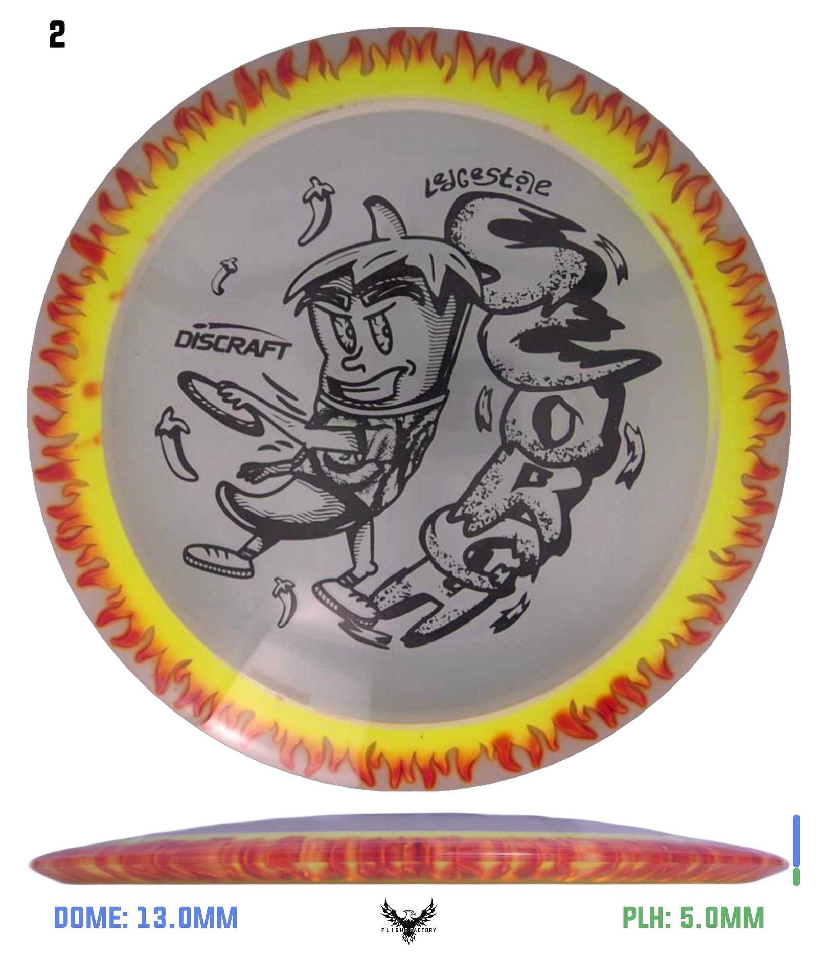 Discraft Fly Dye FuZed Scorch - Ledgestone 2025 Offseason