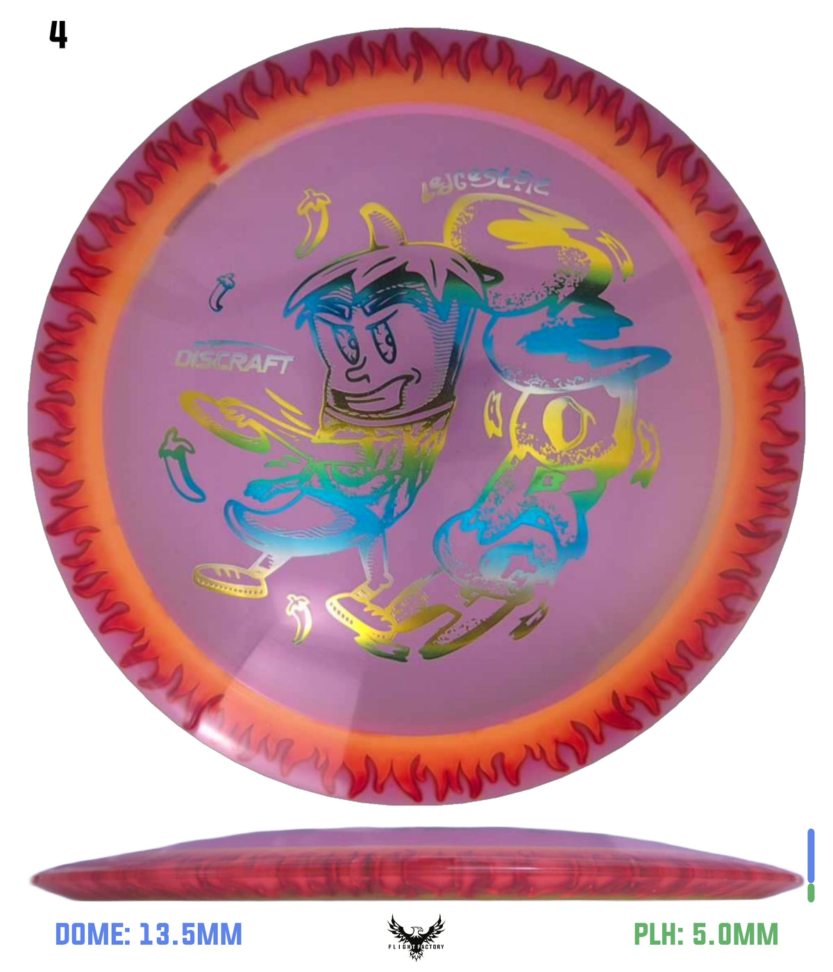 Discraft Fly Dye FuZed Scorch - Ledgestone 2025 Offseason
