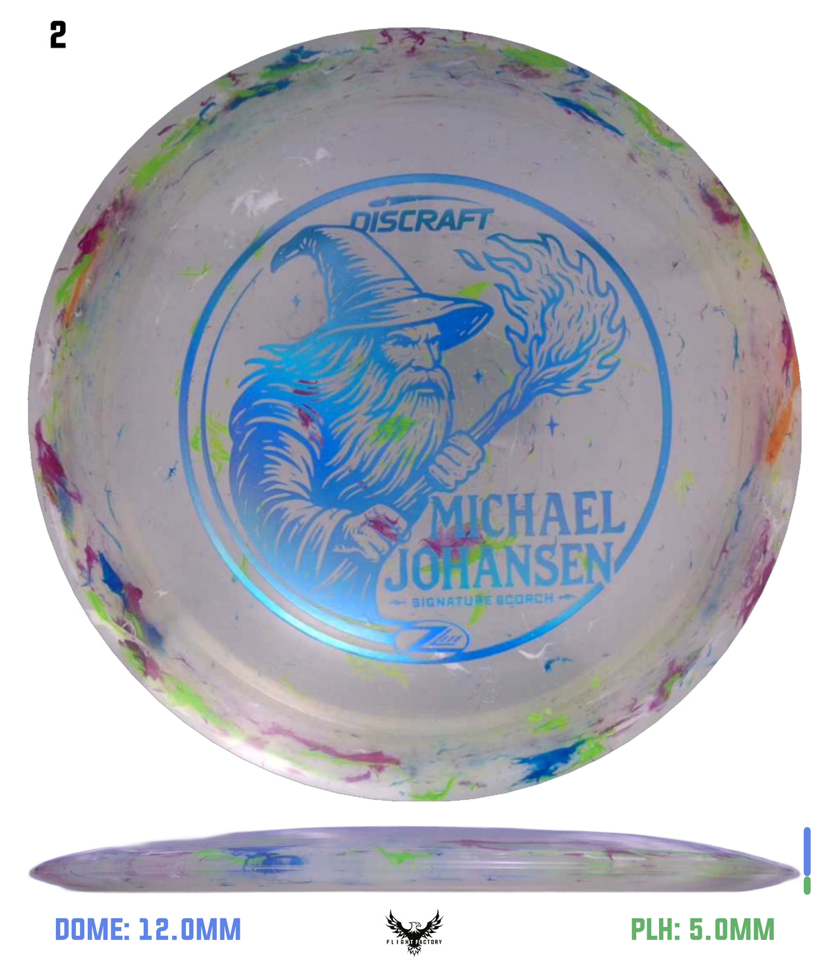 Discraft Michael Johansen Signature Jawbreaker Z Lite Scorch - Ledgestone2025 Finale