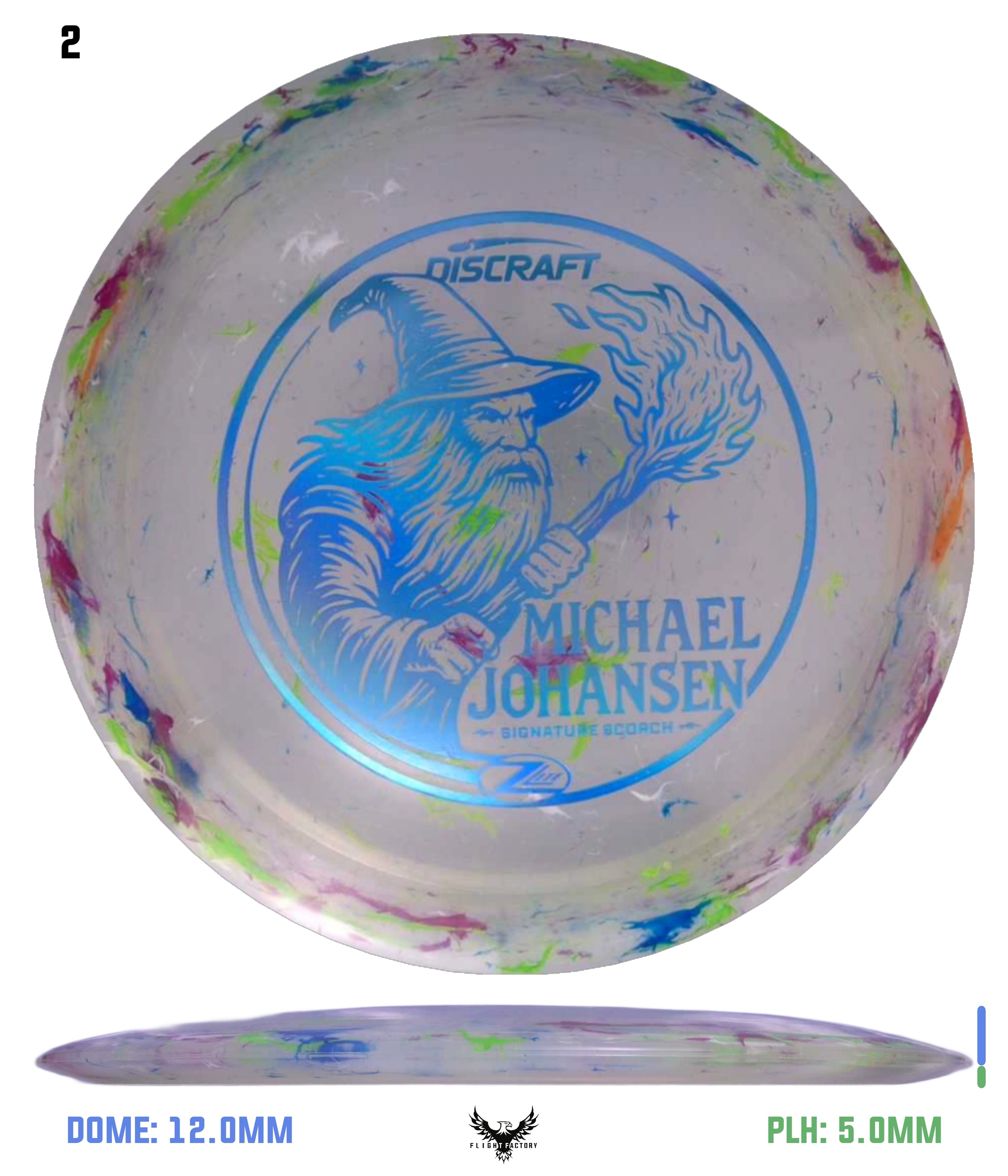 Discraft 2024 Tour Valerie Mandujano Scorch ZFLX Jawbreaker – Scegli Il Tuo! - Foto 3