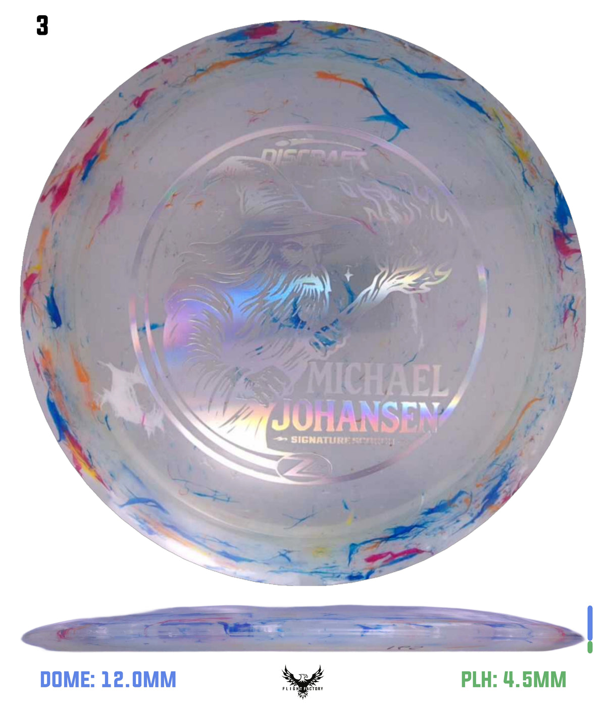 Discraft Michael Johansen Signature Jawbreaker Z Lite Scorch - Ledgestone2025 Finale