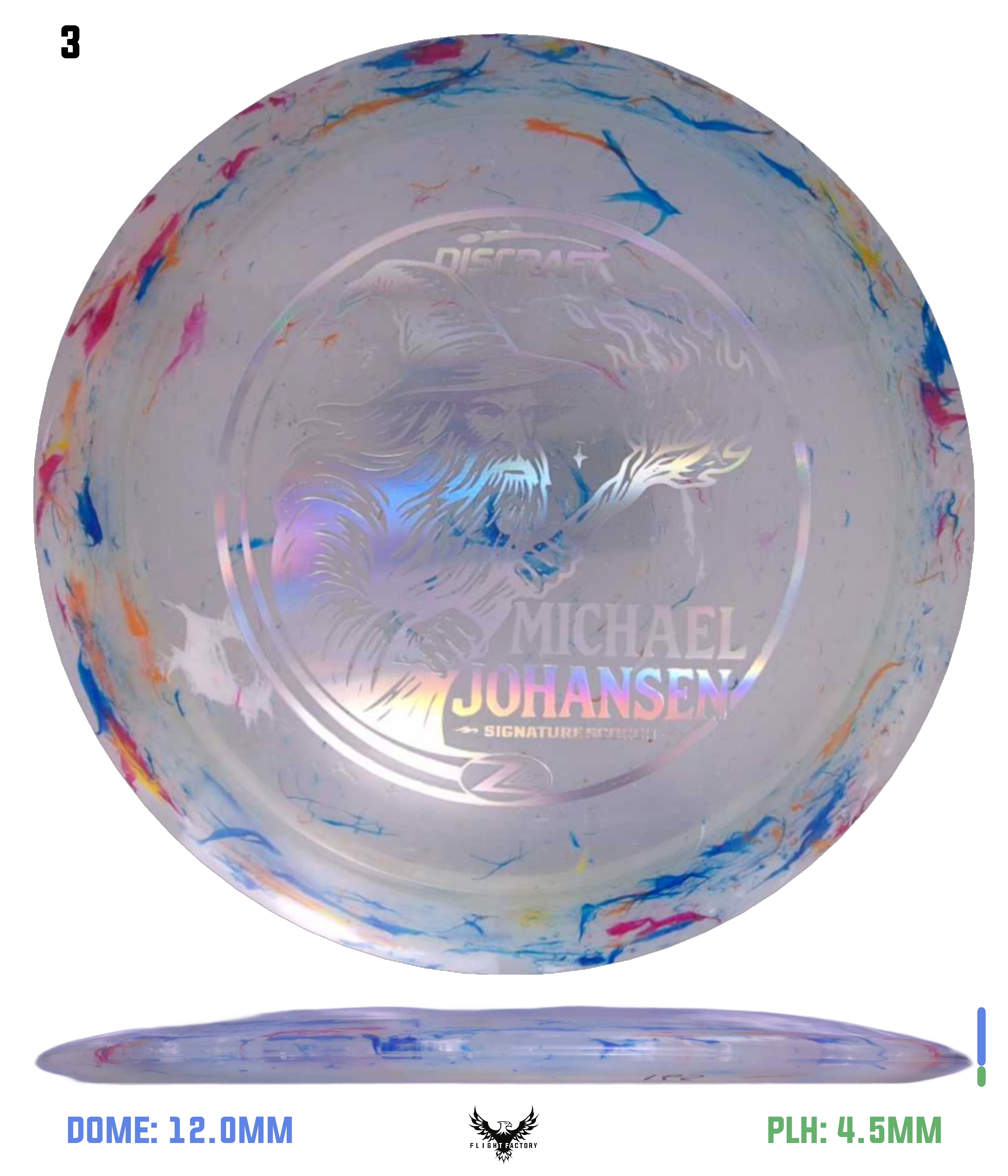 Discraft Michael Johansen Signature Jawbreaker Z Lite Scorch
