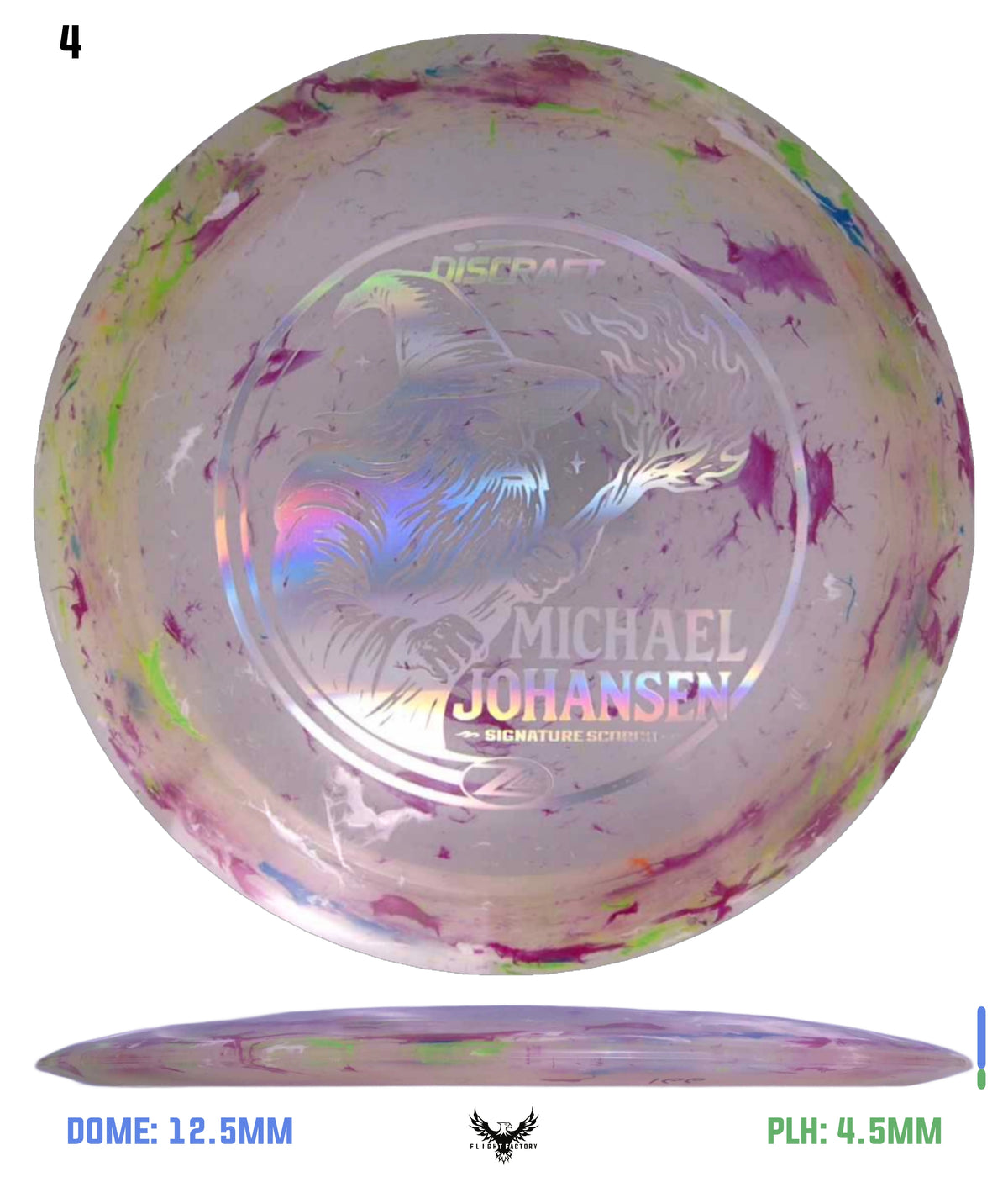Discraft Michael Johansen Signature Jawbreaker Z Lite Scorch - Ledgestone2025 Finale