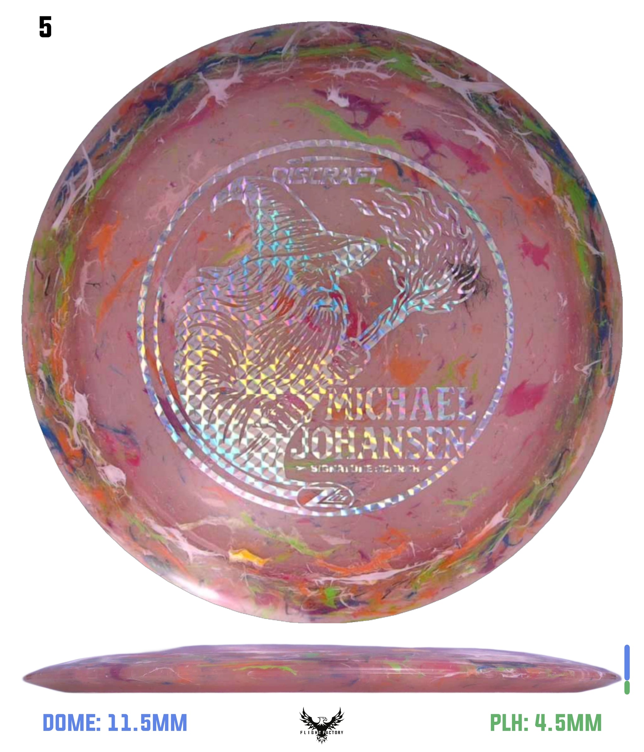 MAY ♬ Discraft Michael Johansen Signature Jawbreaker Z Lite Scorch
