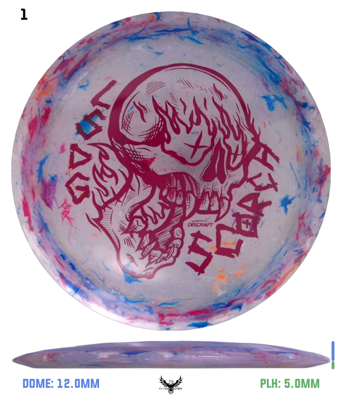 Discraft Jawbreaker Z Lite Scorch - Ledgestone 2025 Finale