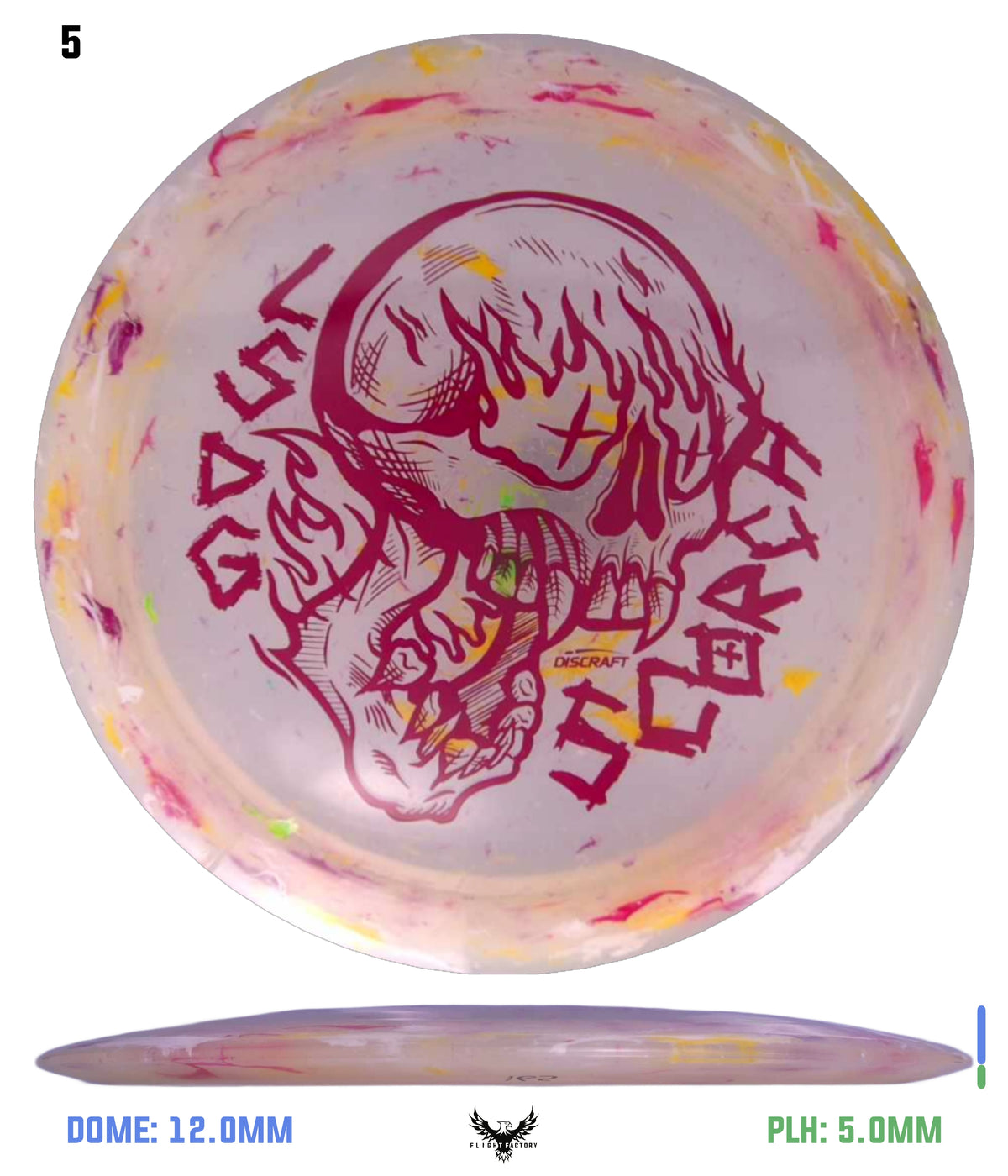 Discraft Jawbreaker Z Lite Scorch - Ledgestone 2025 Finale