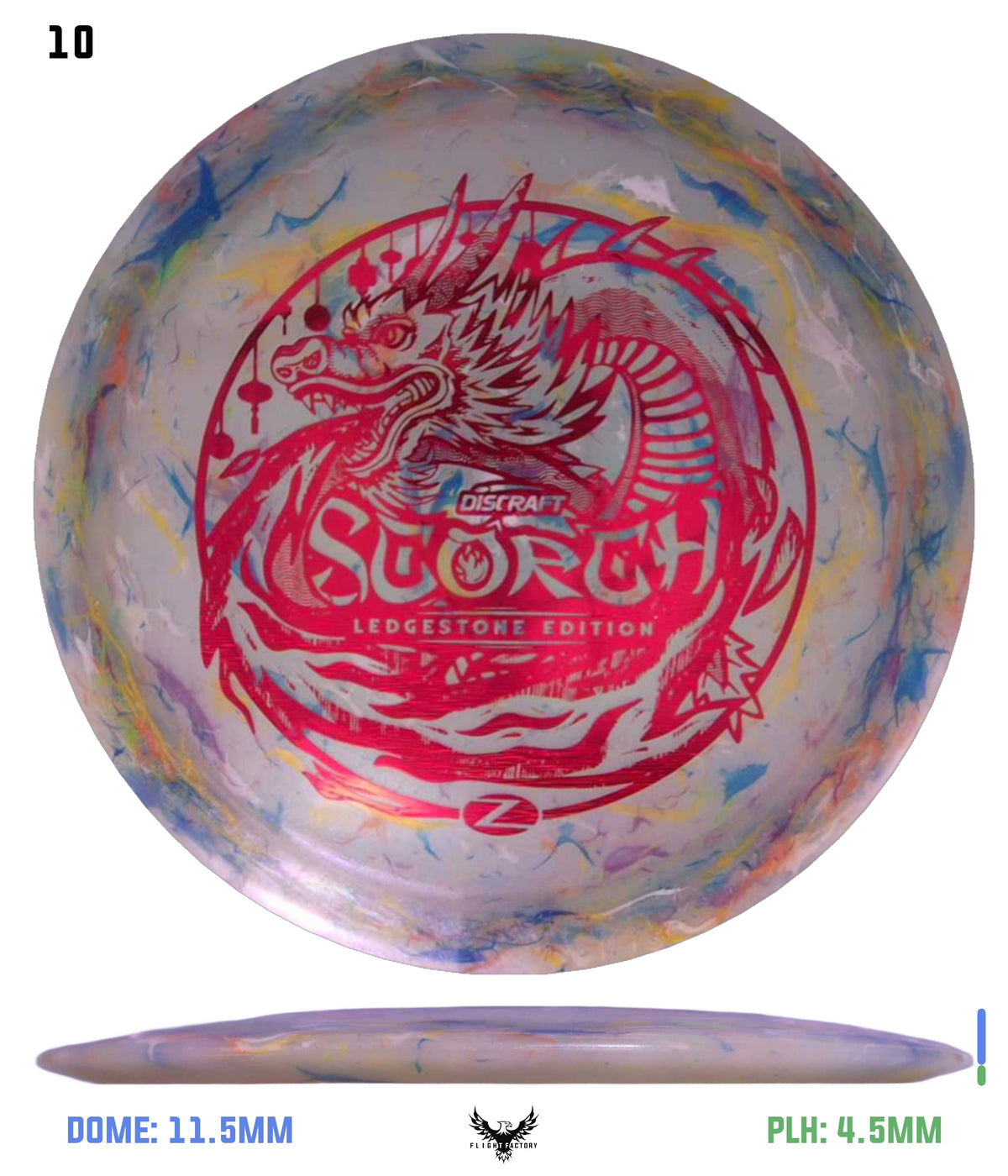 Discraft Jawbreaker Z Colorshift Scorch - Ledgestone 2026 Preseason