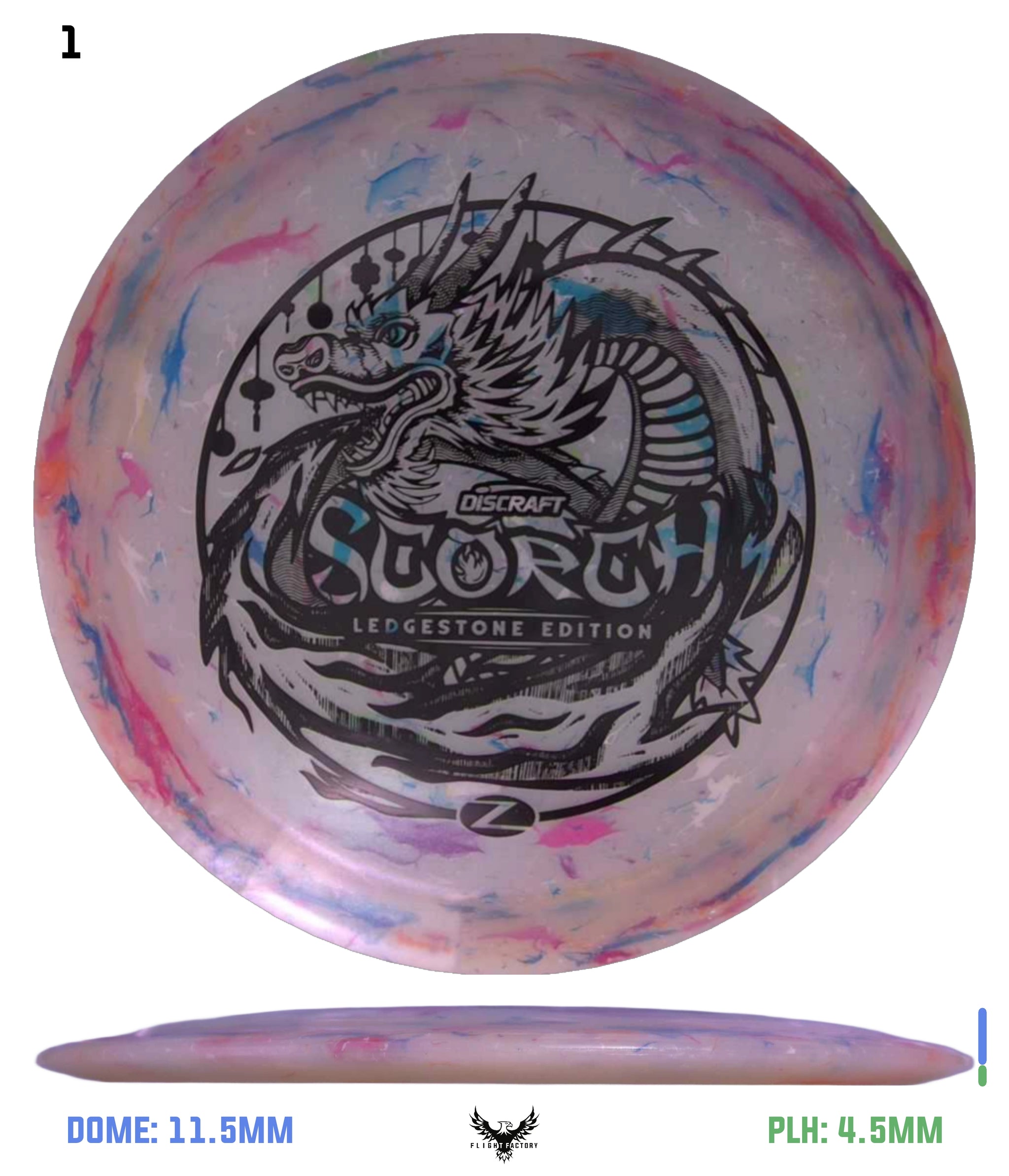 Discraft Jawbreaker Z Colorshift Scorch - Ledgestone 2026
