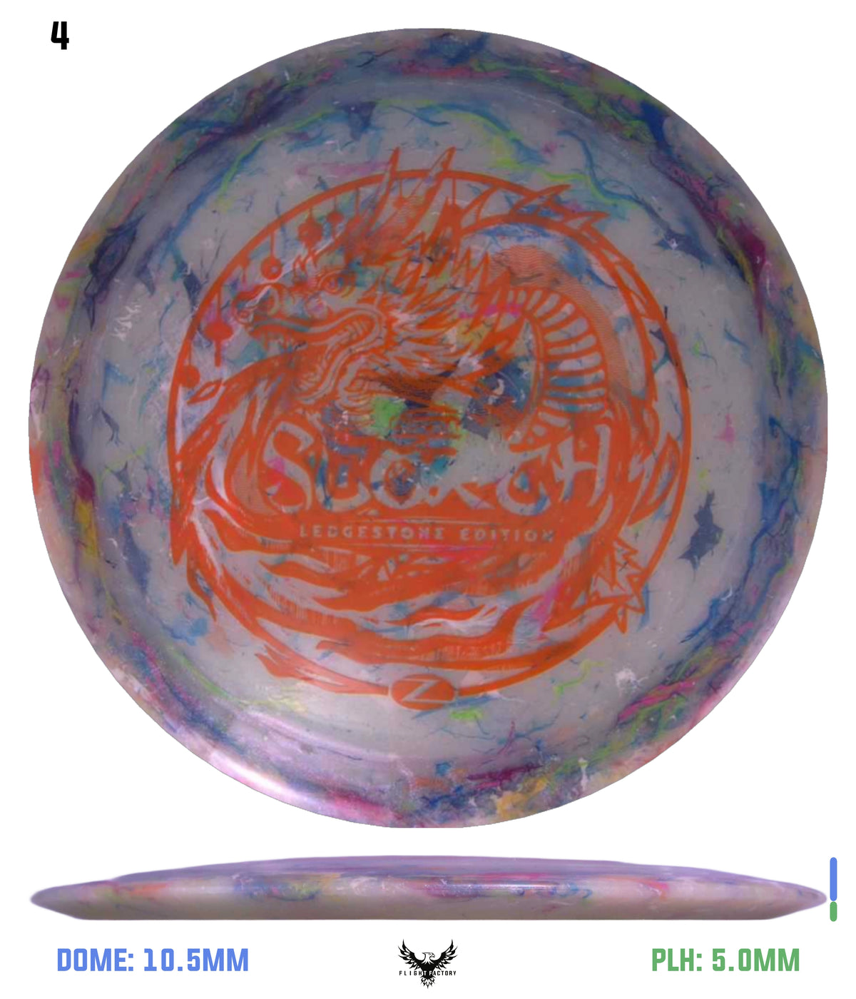 Discraft Jawbreaker Z Colorshift Scorch - Ledgestone 2026 Preseason