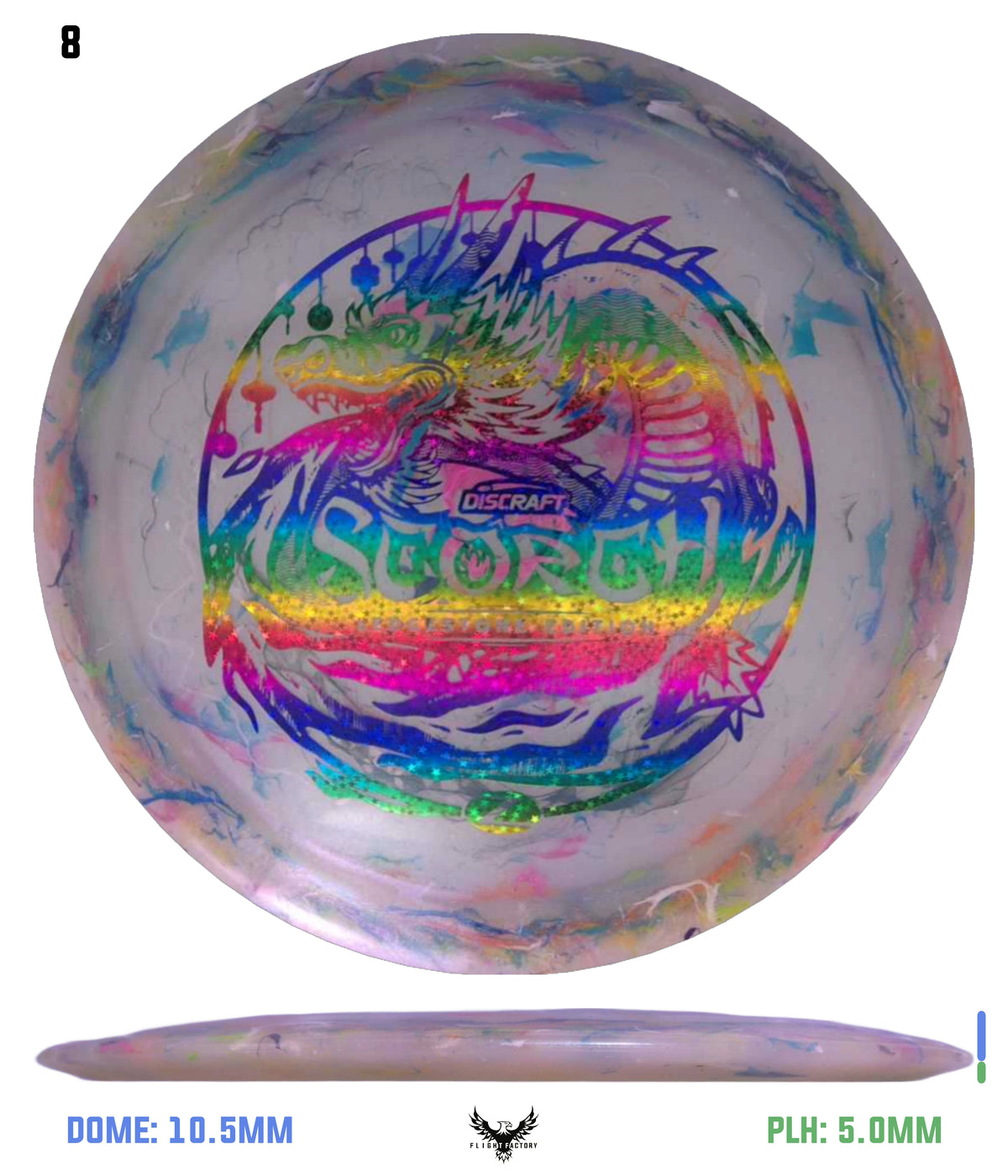 Discraft Jawbreaker Z Colorshift Scorch - Ledgestone 2026 Preseason