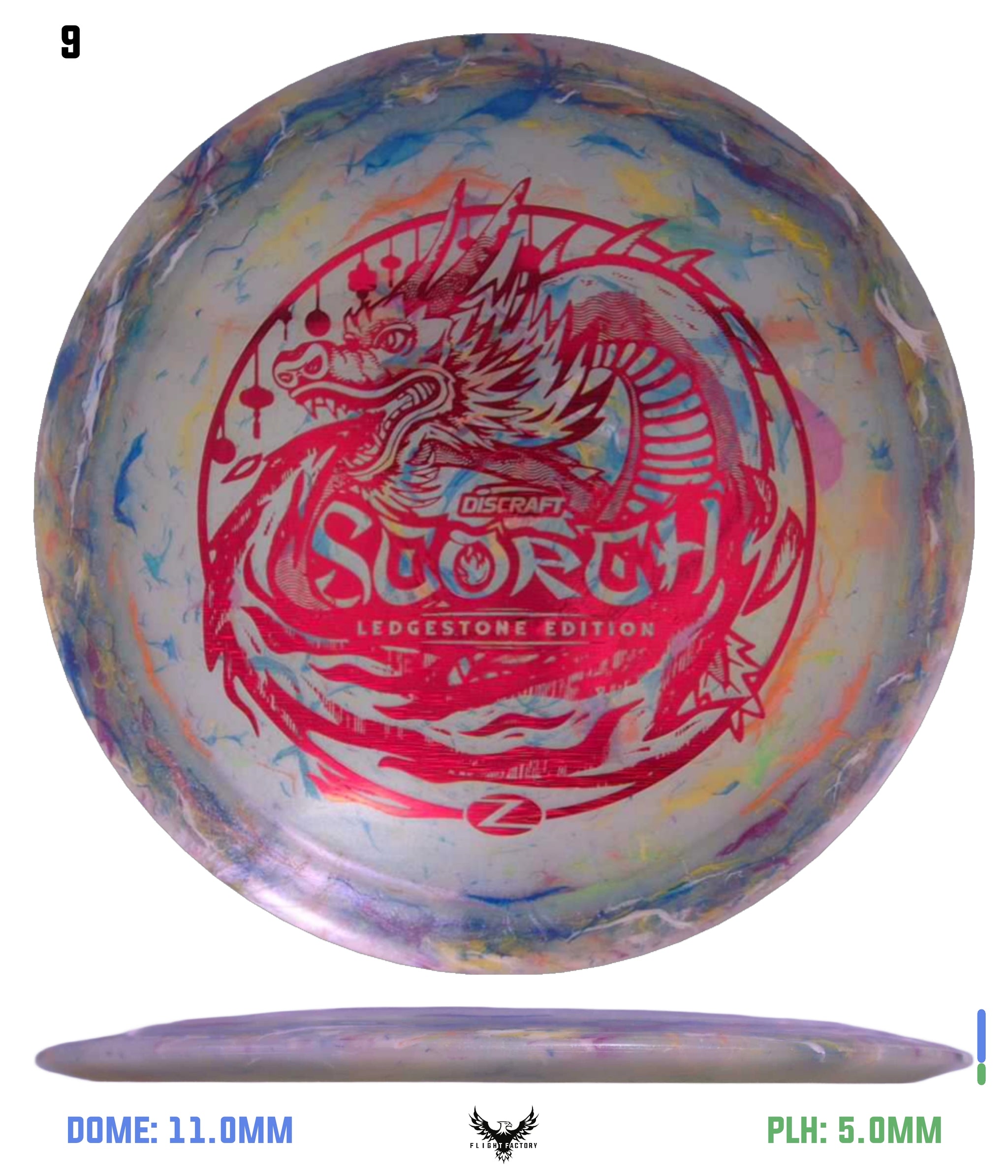 Discraft Jawbreaker Z Colorshift Scorch - Ledgestone 2026