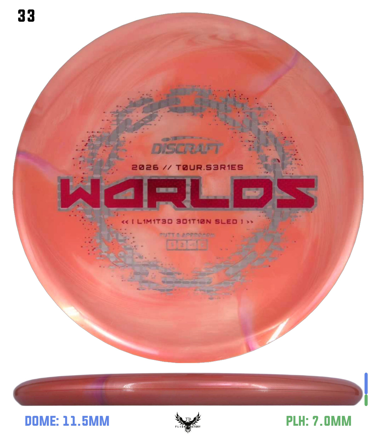 Discraft ESP Sled - 2026 Worlds Fundraiser