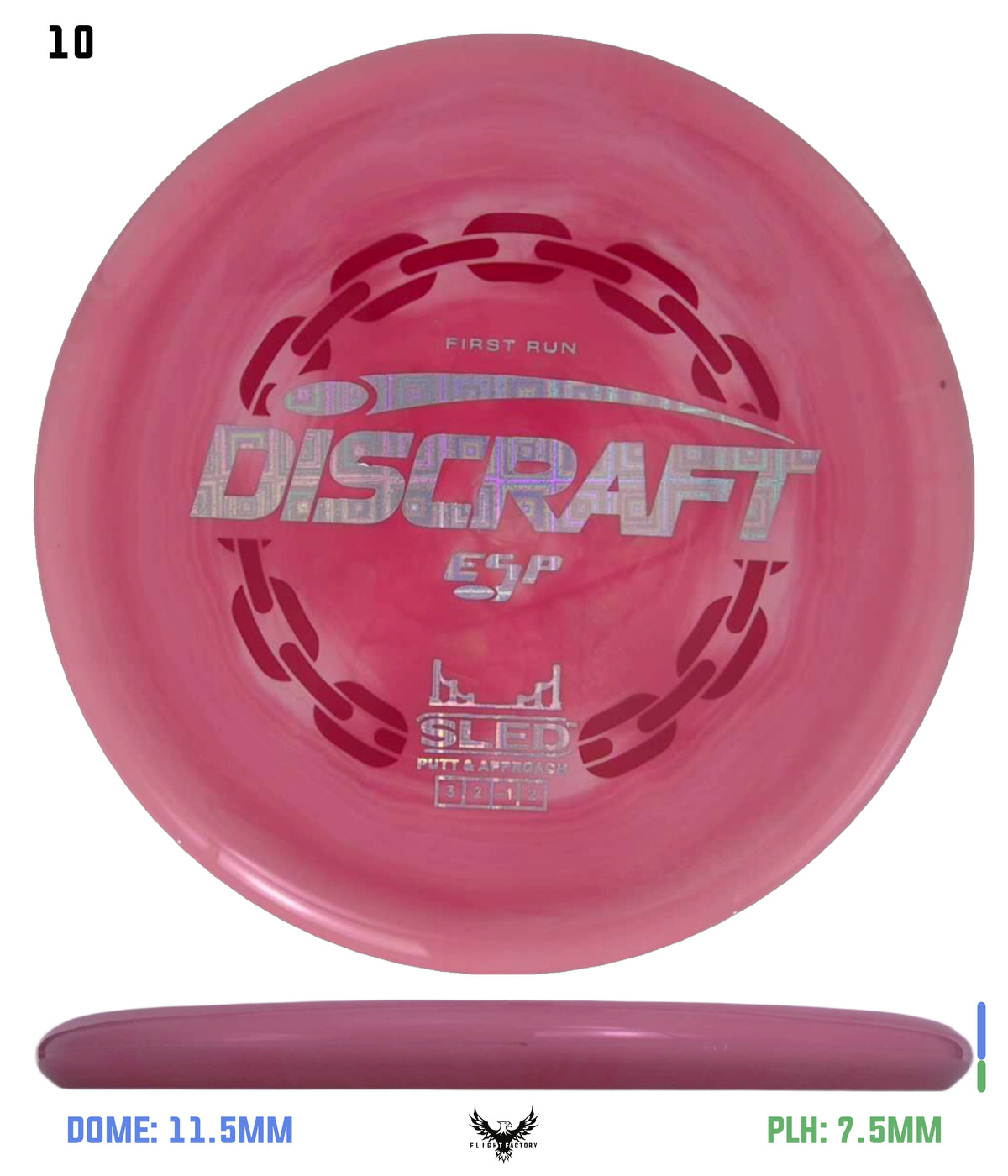 Discraft ESP Sled - First Run