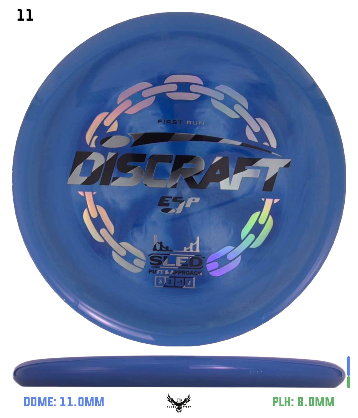 Discraft ESP Sled - First Run