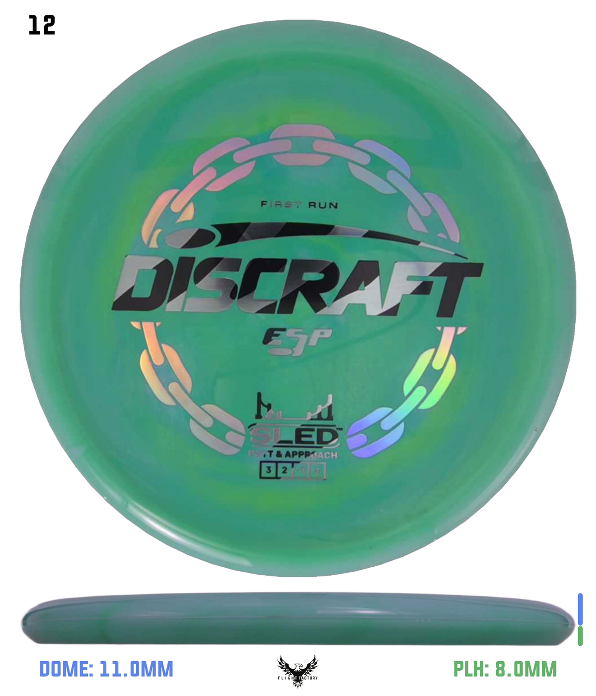 Discraft ESP Sled - First Run