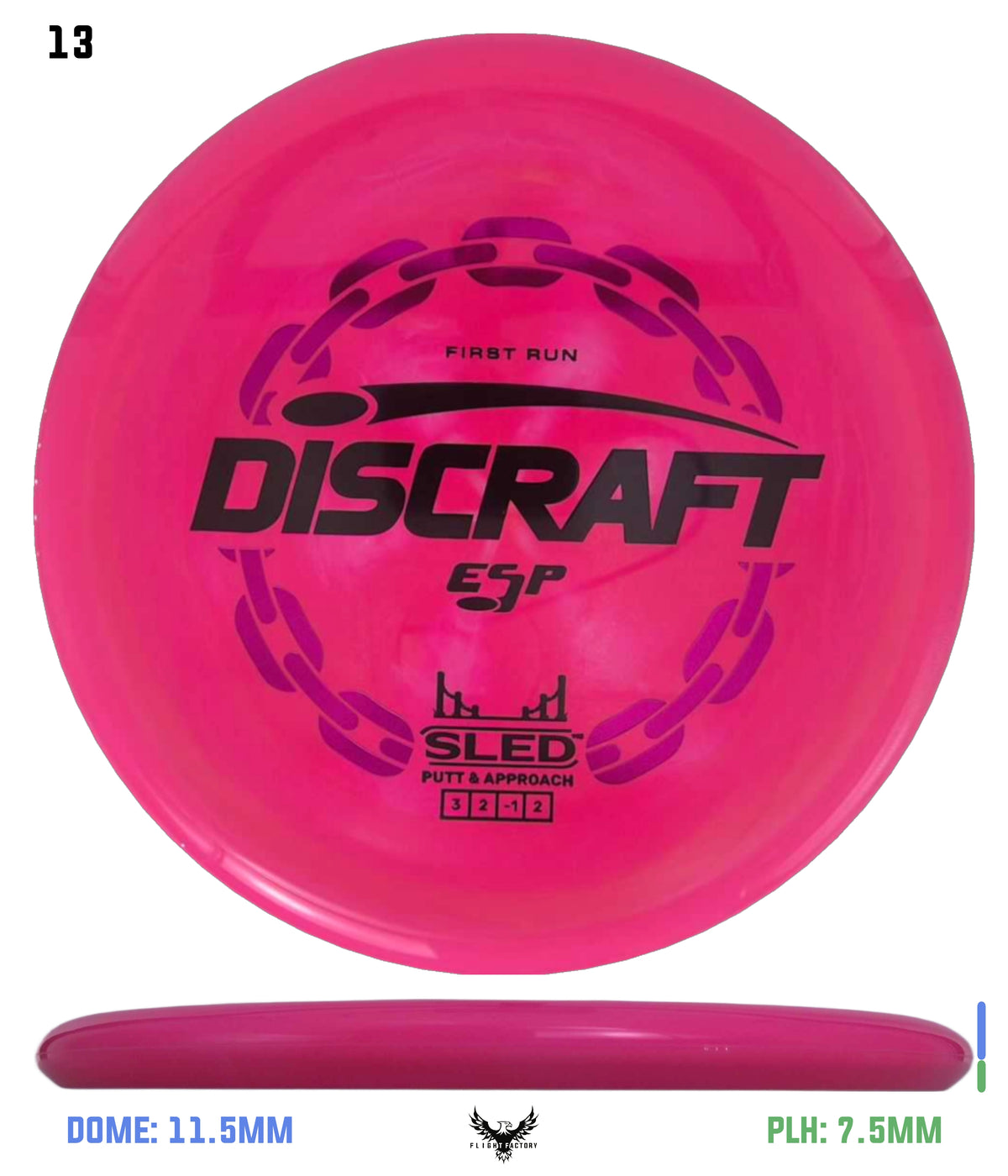 Discraft ESP Sled - First Run