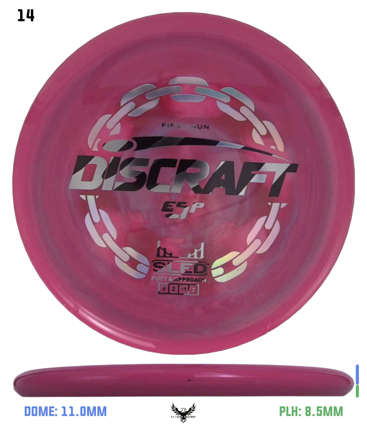 Discraft ESP Sled - First Run