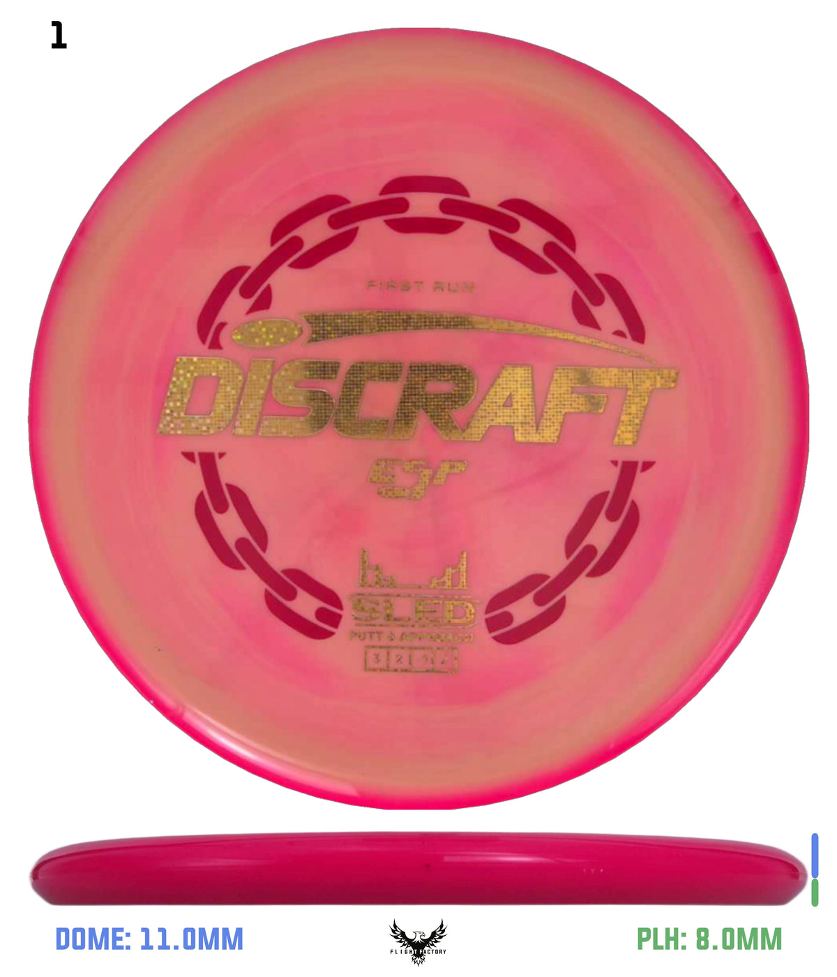 Discraft ESP Sled - First Run