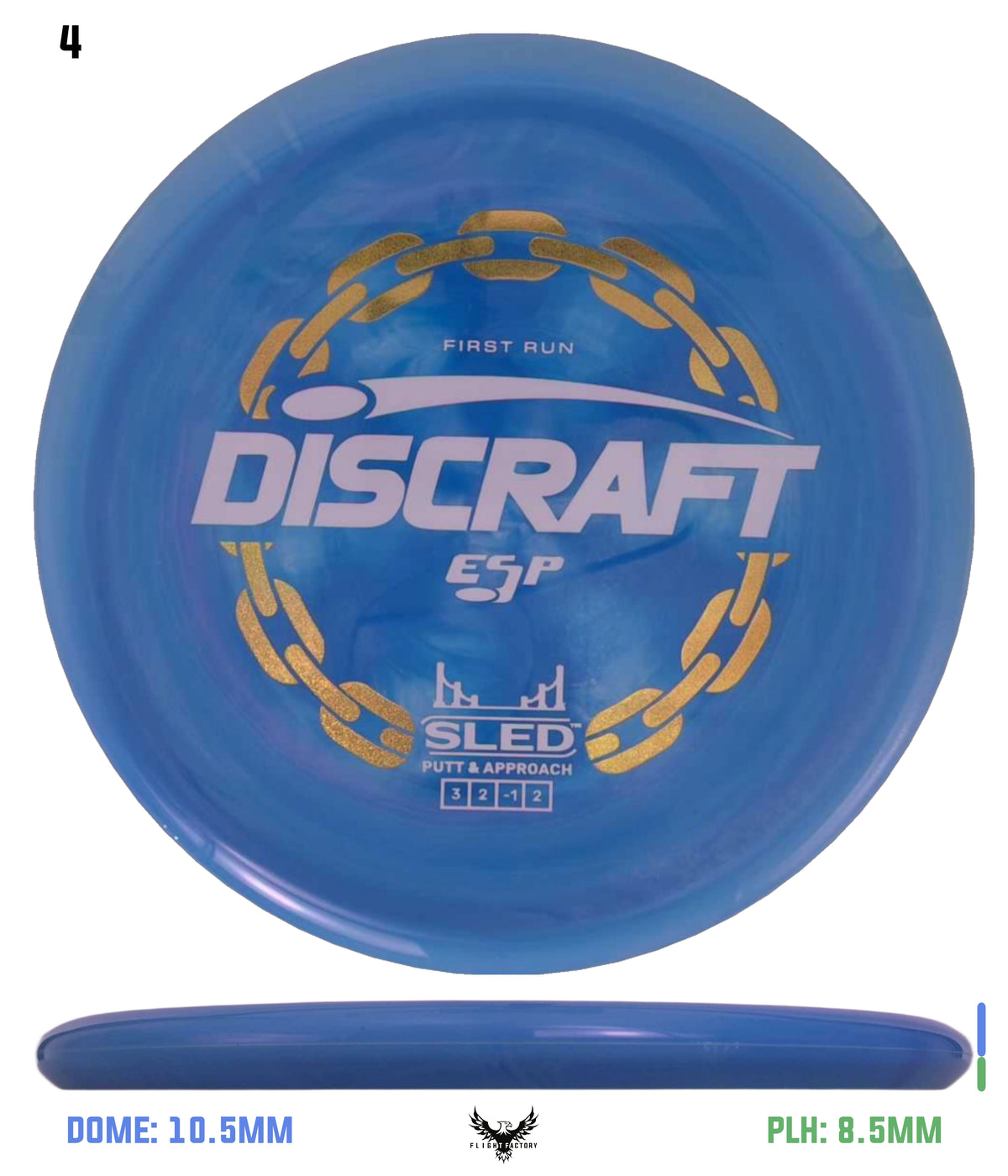 Discraft ESP Sled - First Run