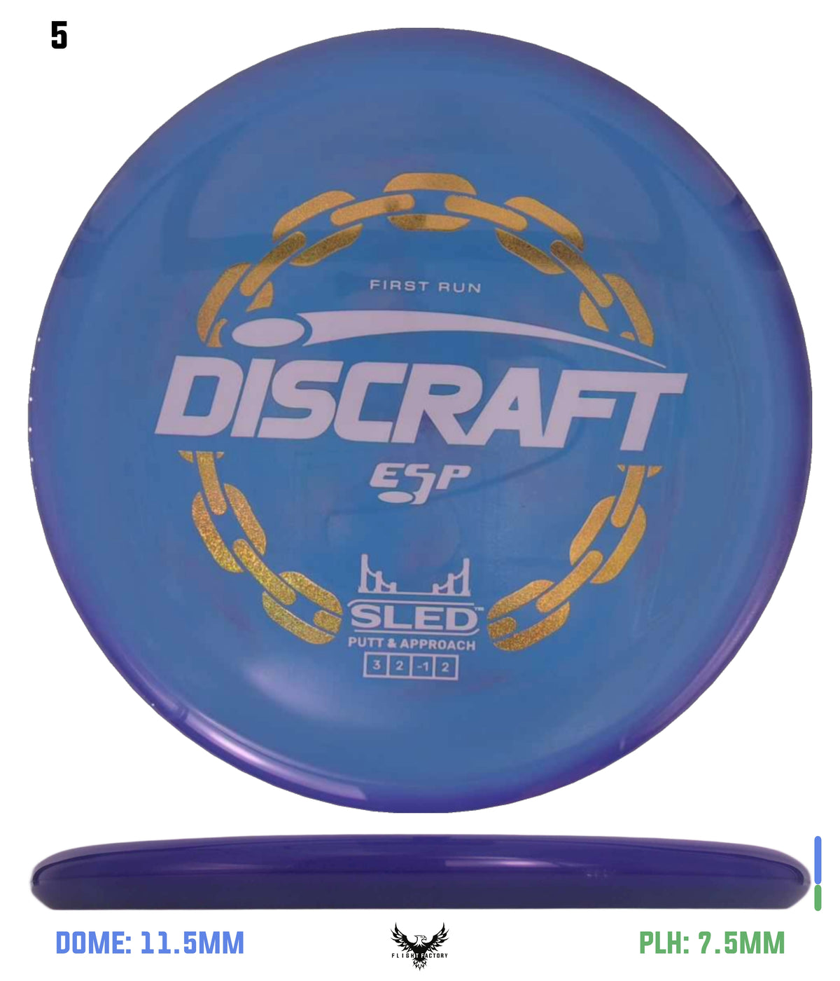 Discraft ESP Sled - First Run