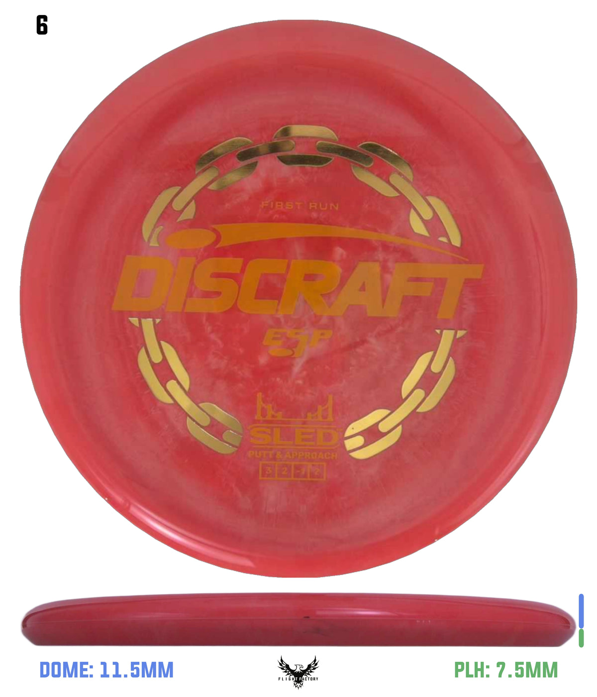 Discraft ESP Sled - First Run