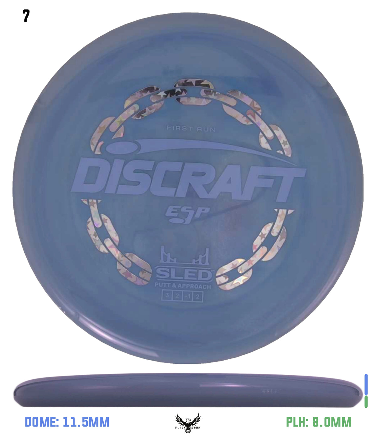 Discraft ESP Sled - First Run