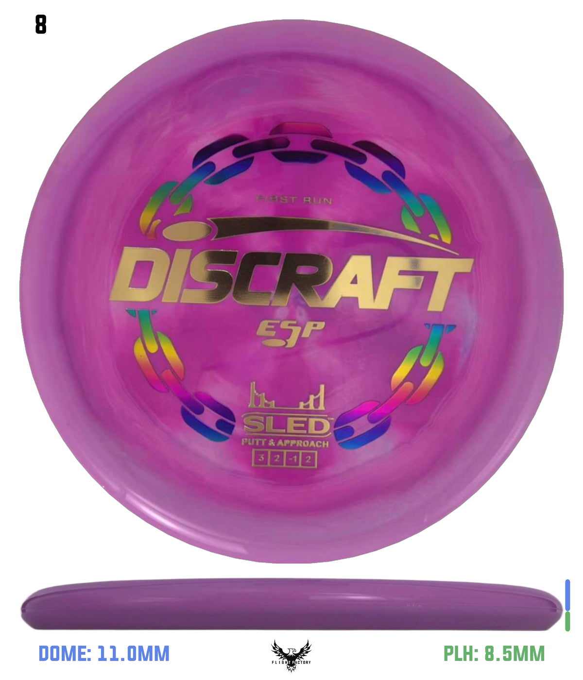 Discraft ESP Sled - First Run
