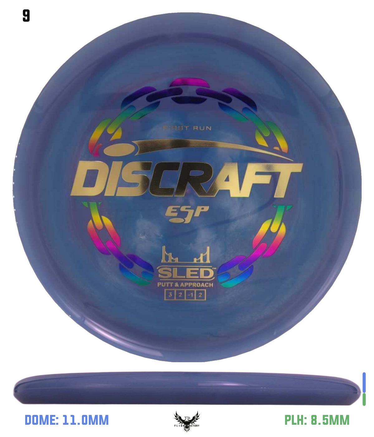Discraft ESP Sled - First Run