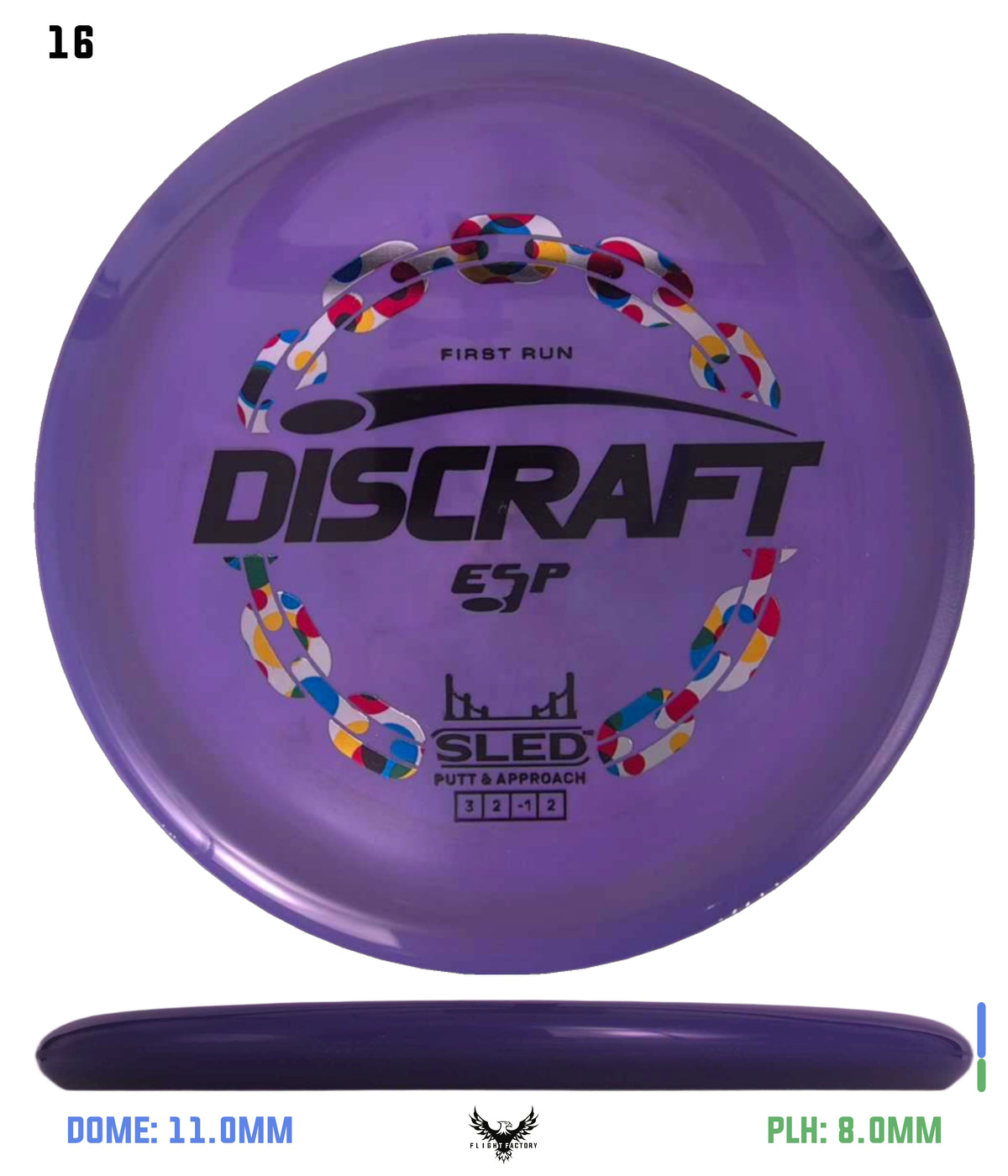 Discraft ESP Sled - First Run