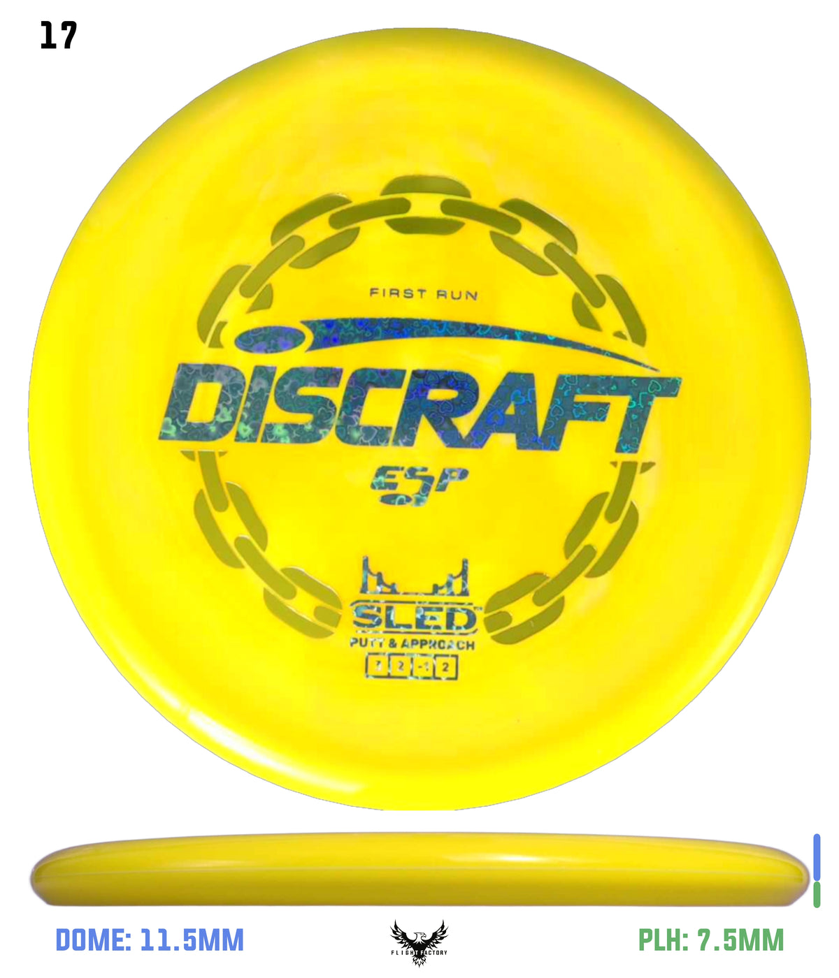 Discraft ESP Sled - First Run