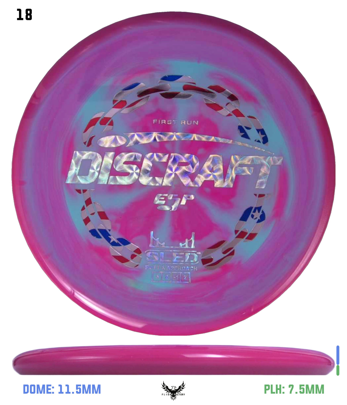 Discraft ESP Sled - First Run