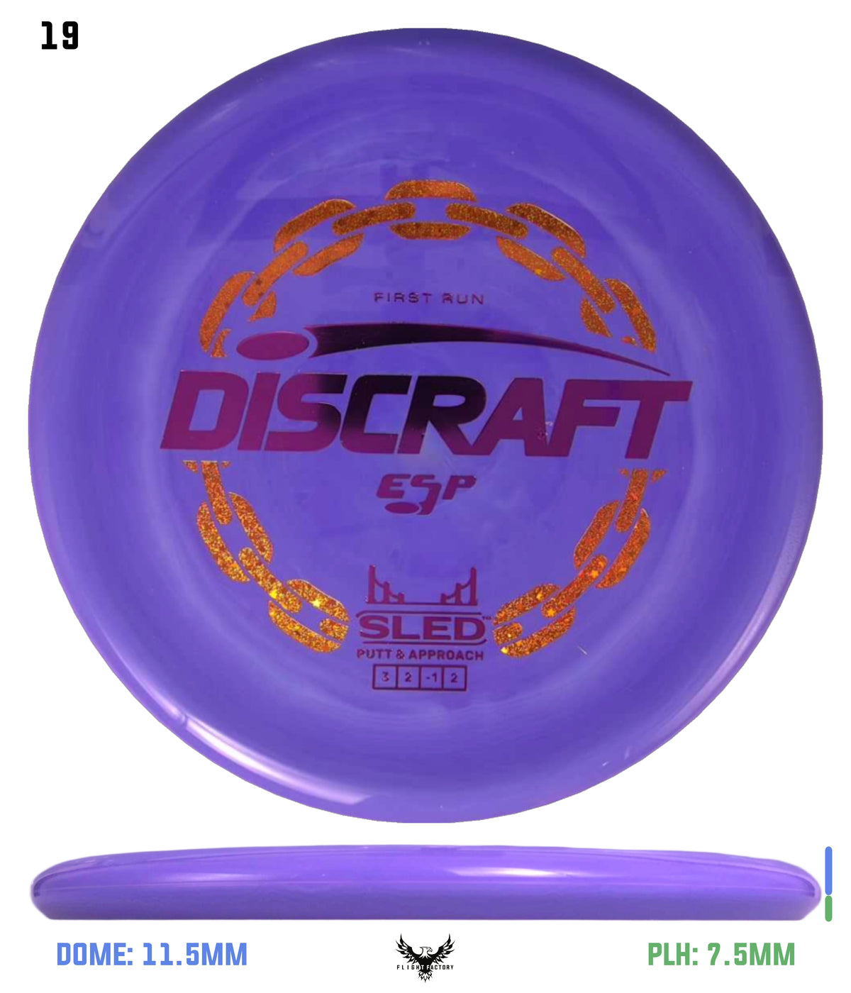 Discraft ESP Sled - First Run