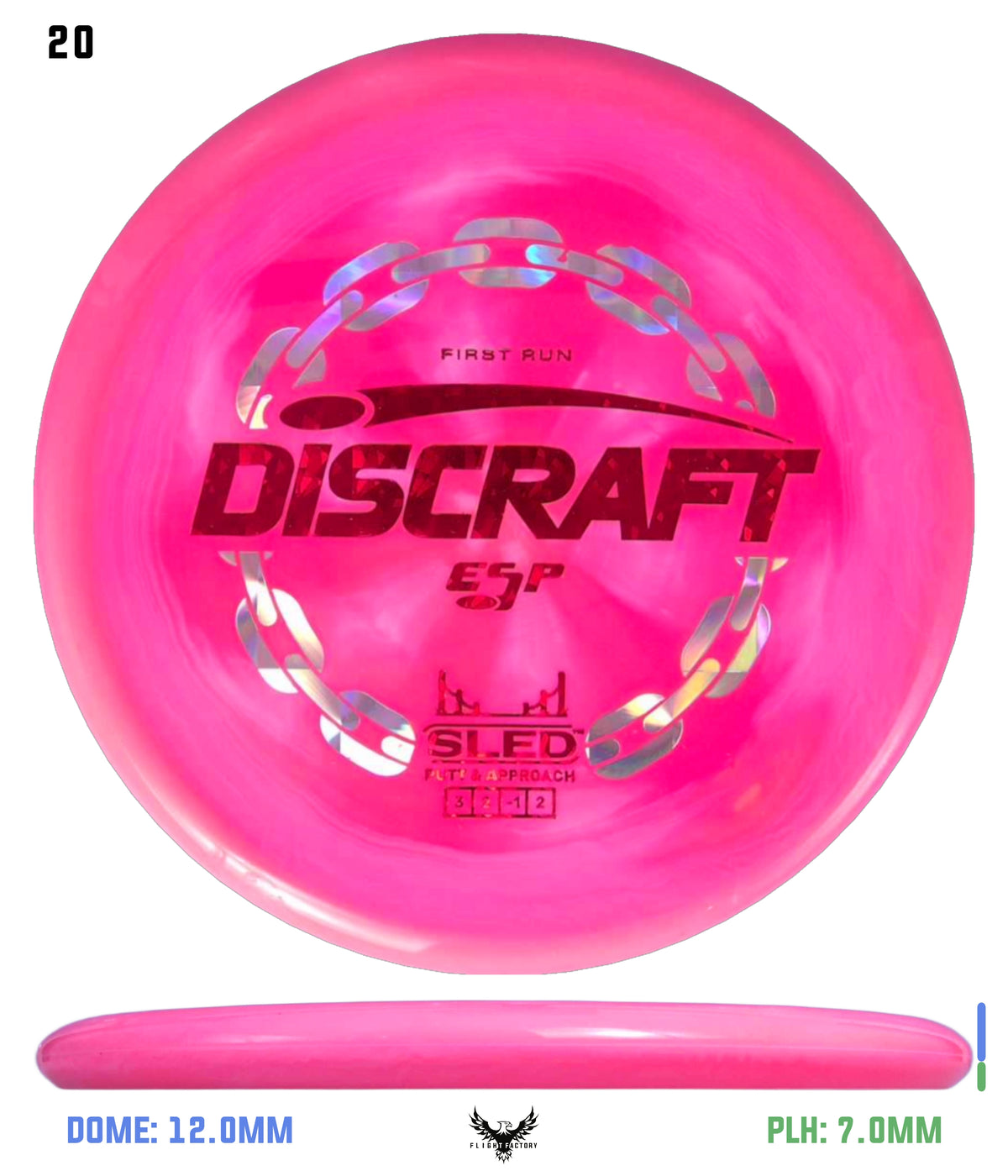 Discraft ESP Sled - First Run