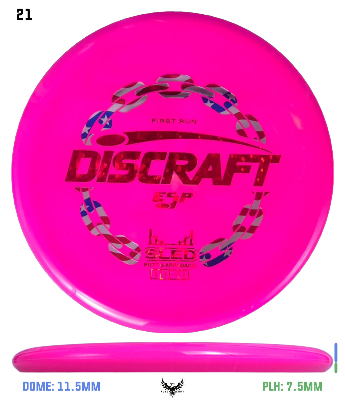 Discraft ESP Sled - First Run