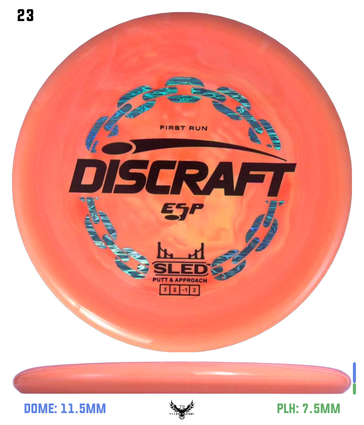 Discraft ESP Sled - First Run