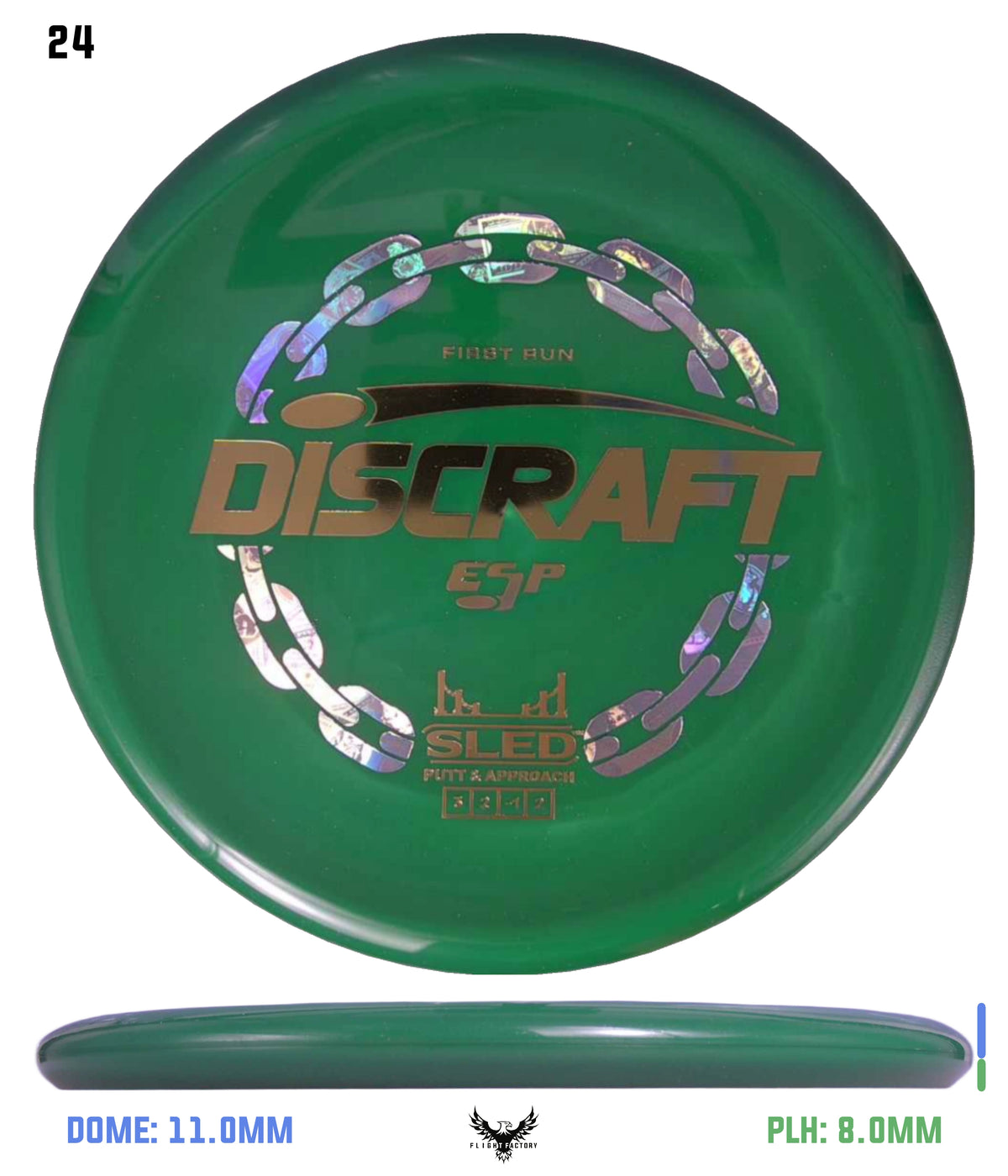 Discraft ESP Sled - First Run