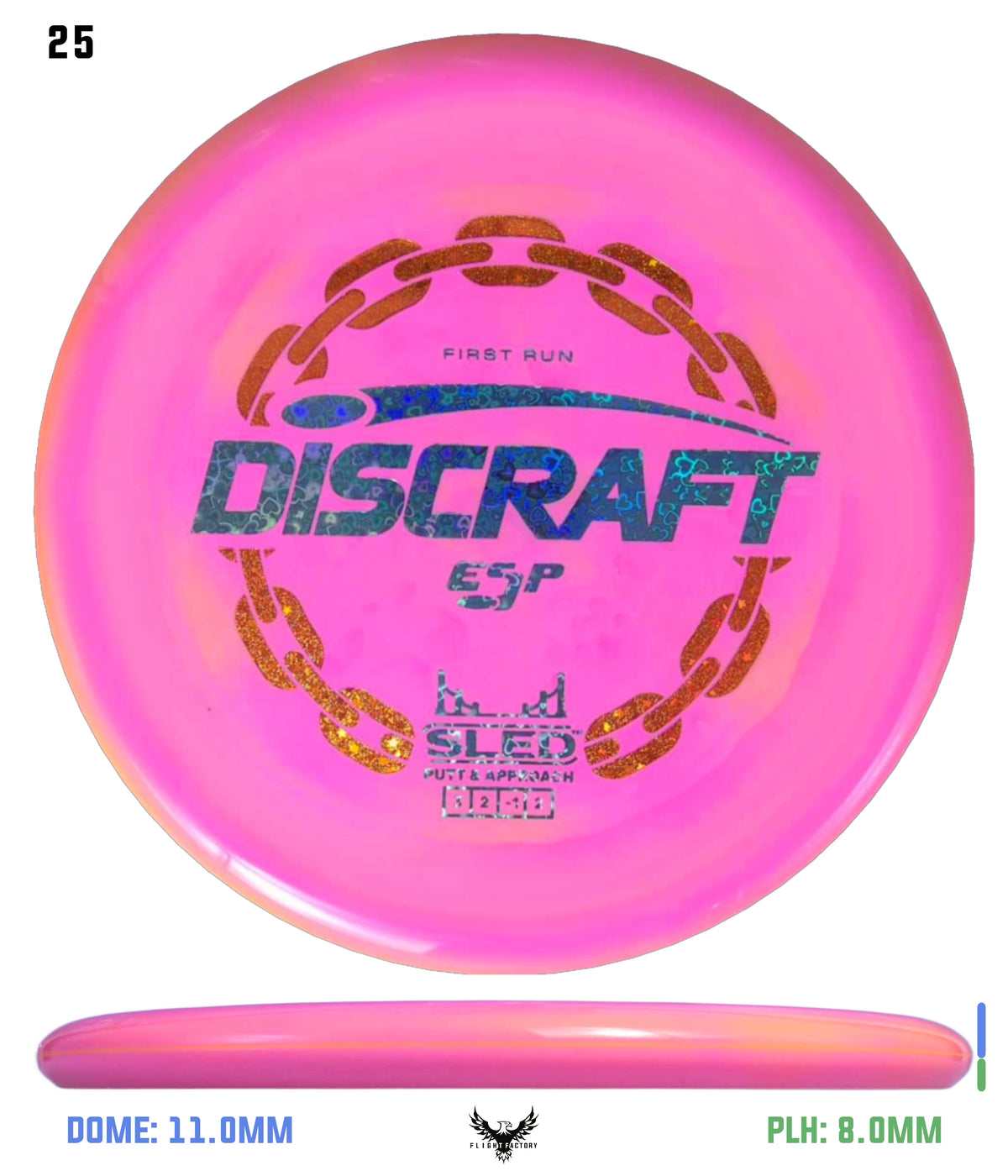 Discraft ESP Sled - First Run