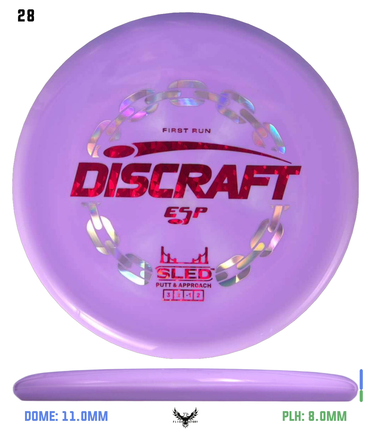 Discraft ESP Sled - First Run