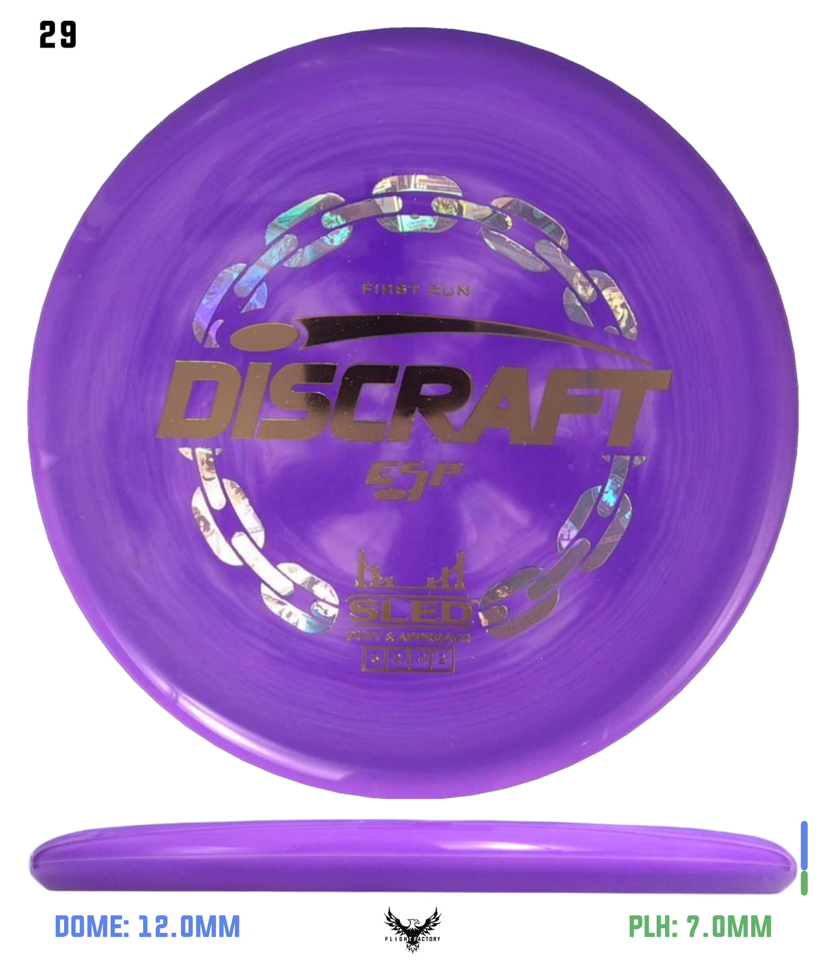 Discraft ESP Sled - First Run