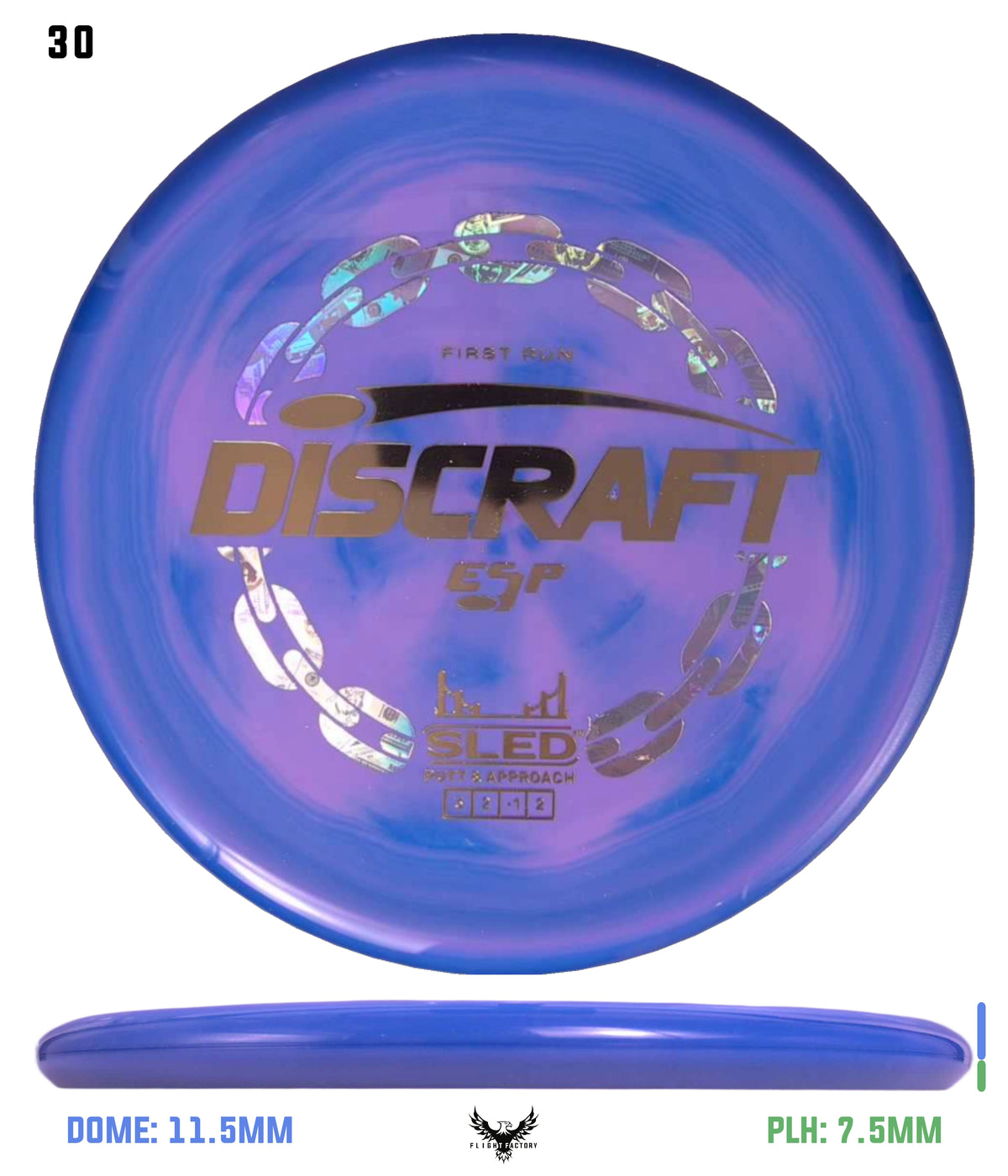 Discraft ESP Sled - First Run