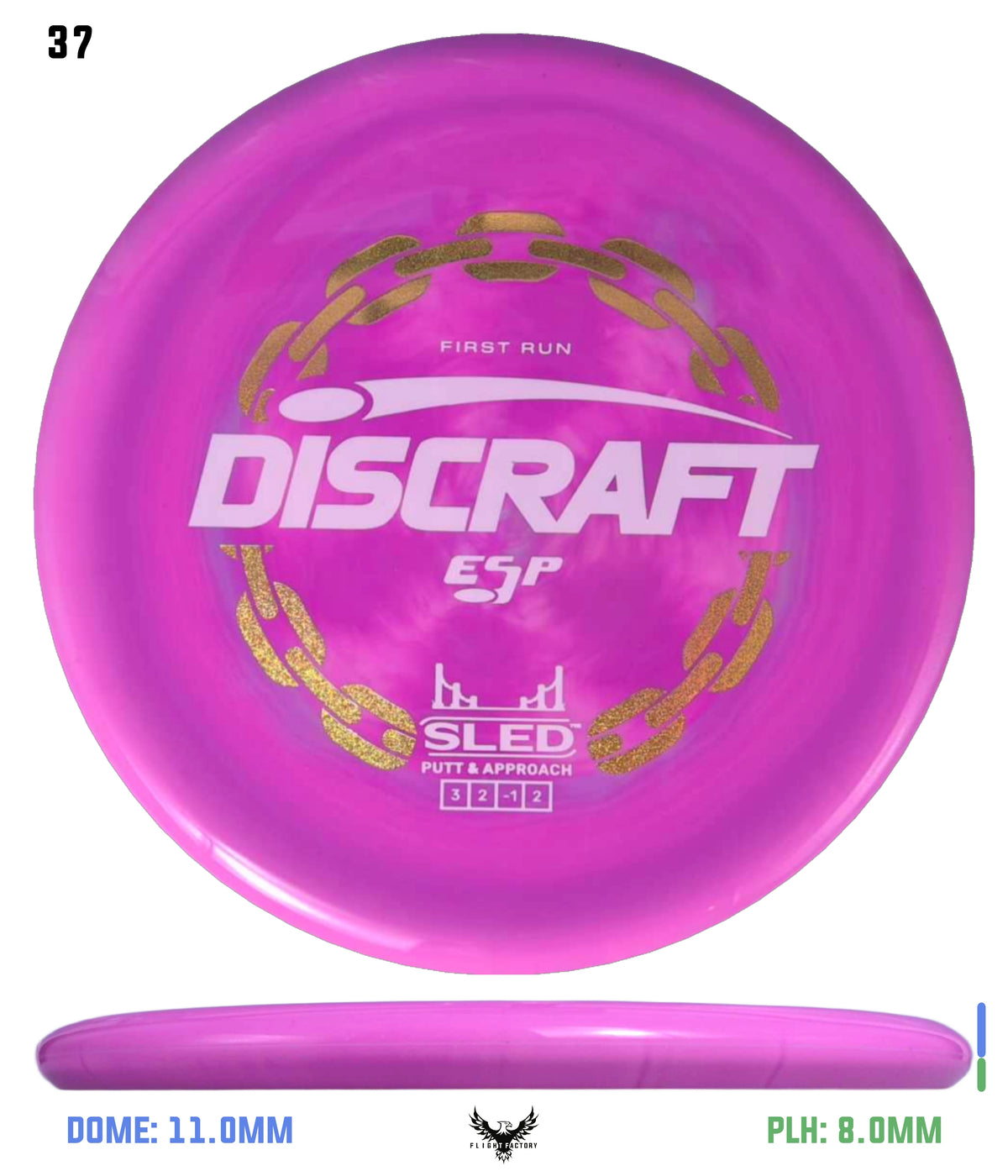 Discraft ESP Sled - First Run
