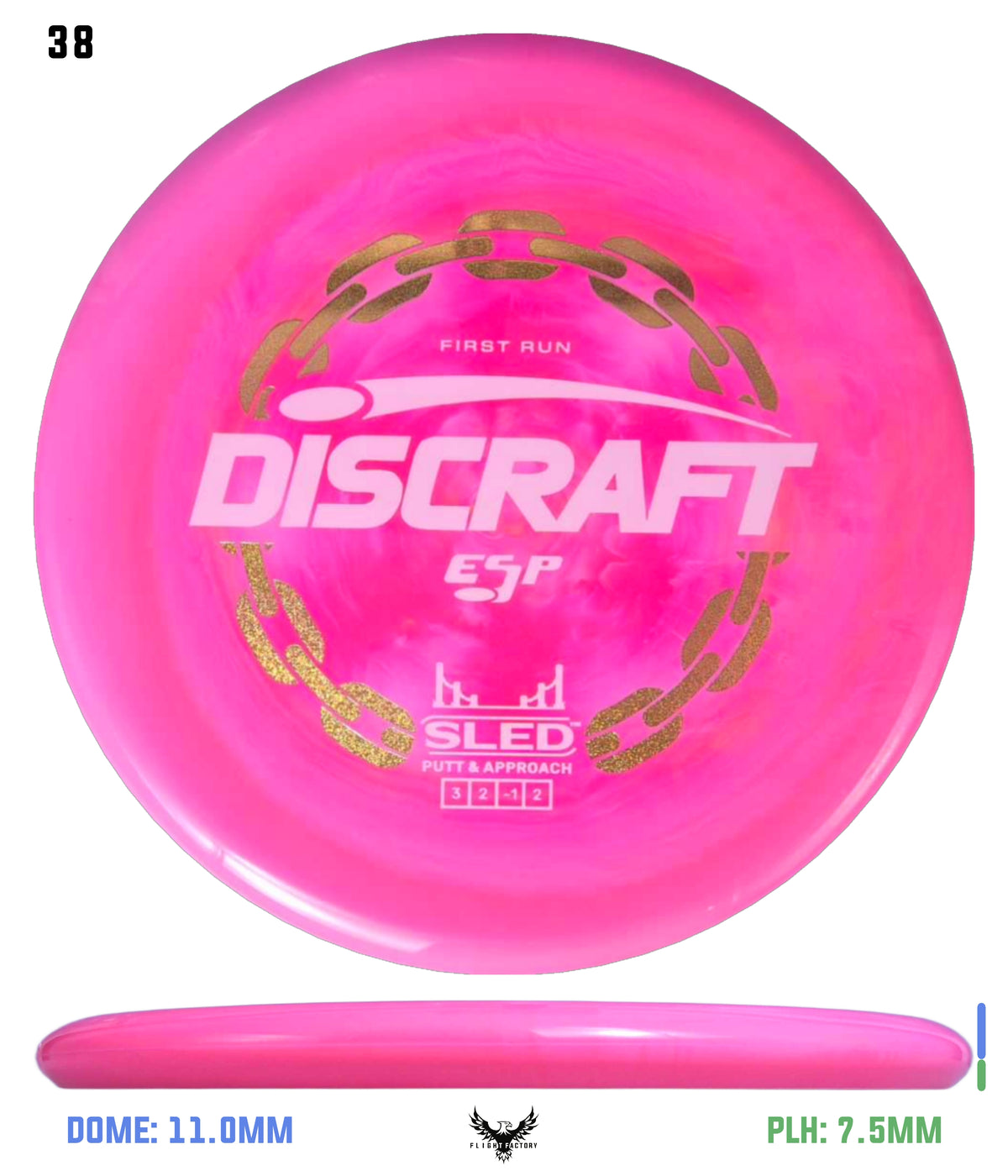 Discraft ESP Sled - First Run